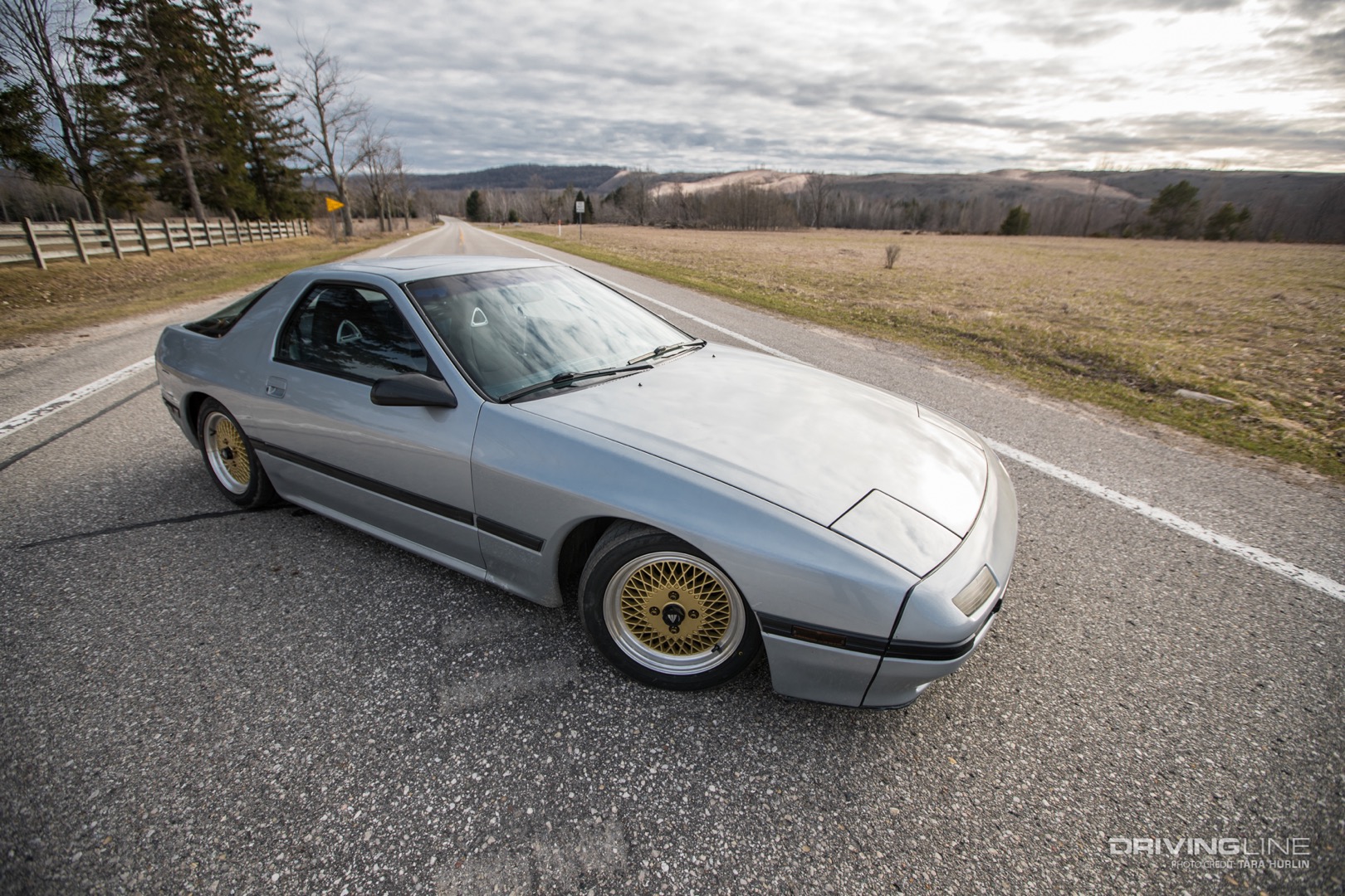 Mazda RX-7 FC on Nitto Tires, Enkei 92 wheels and Fortune Auto Coilovers