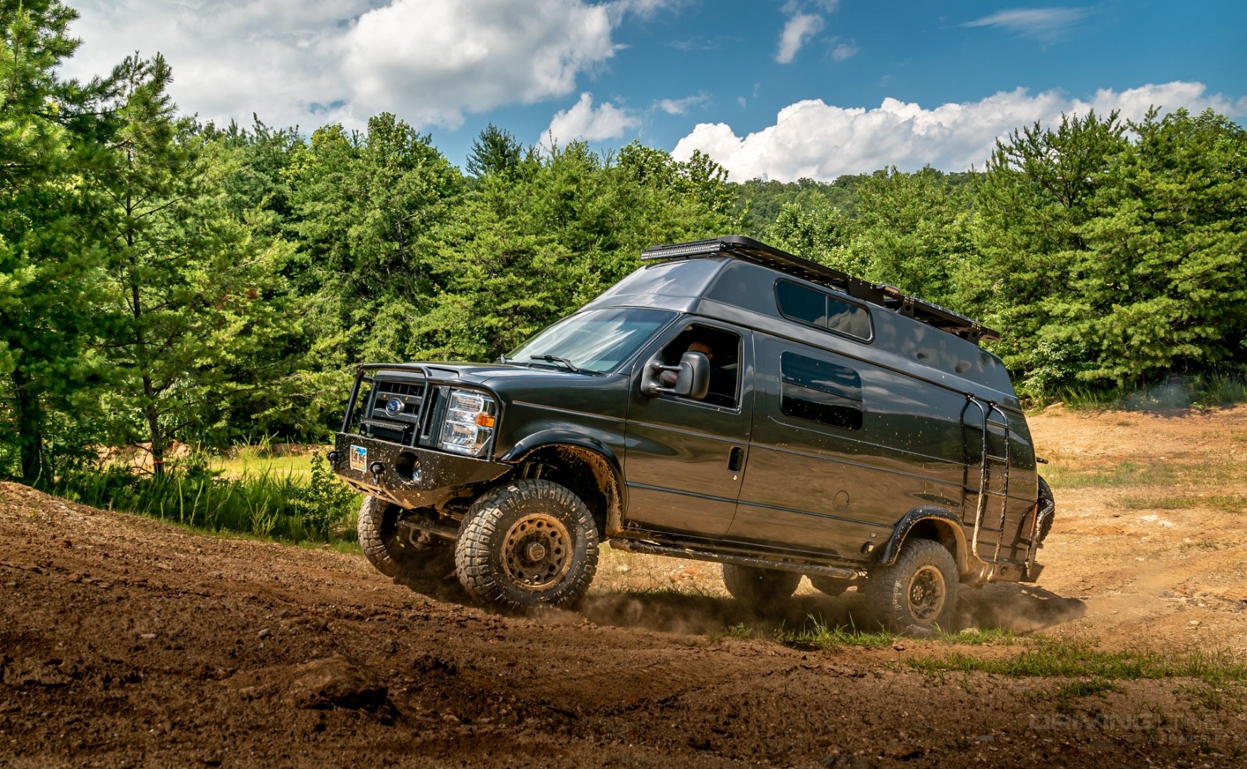 ford e series overland 4x4 van conversion ujoint offroad