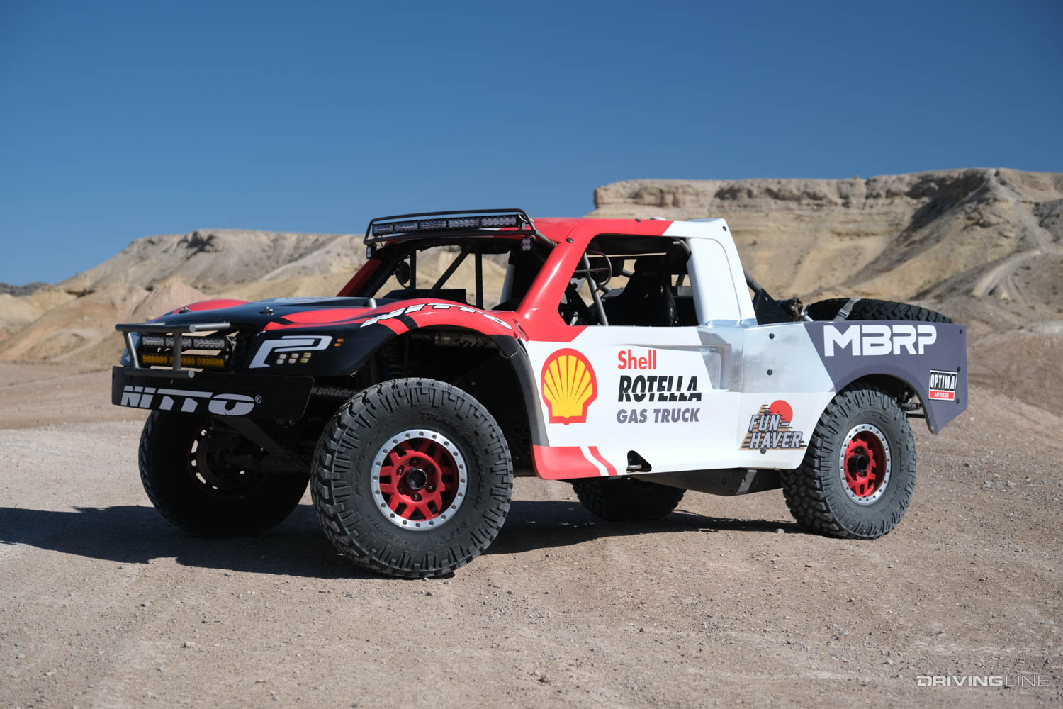 Desert Spec Racing truck with Nitto Trail Grappler Tires