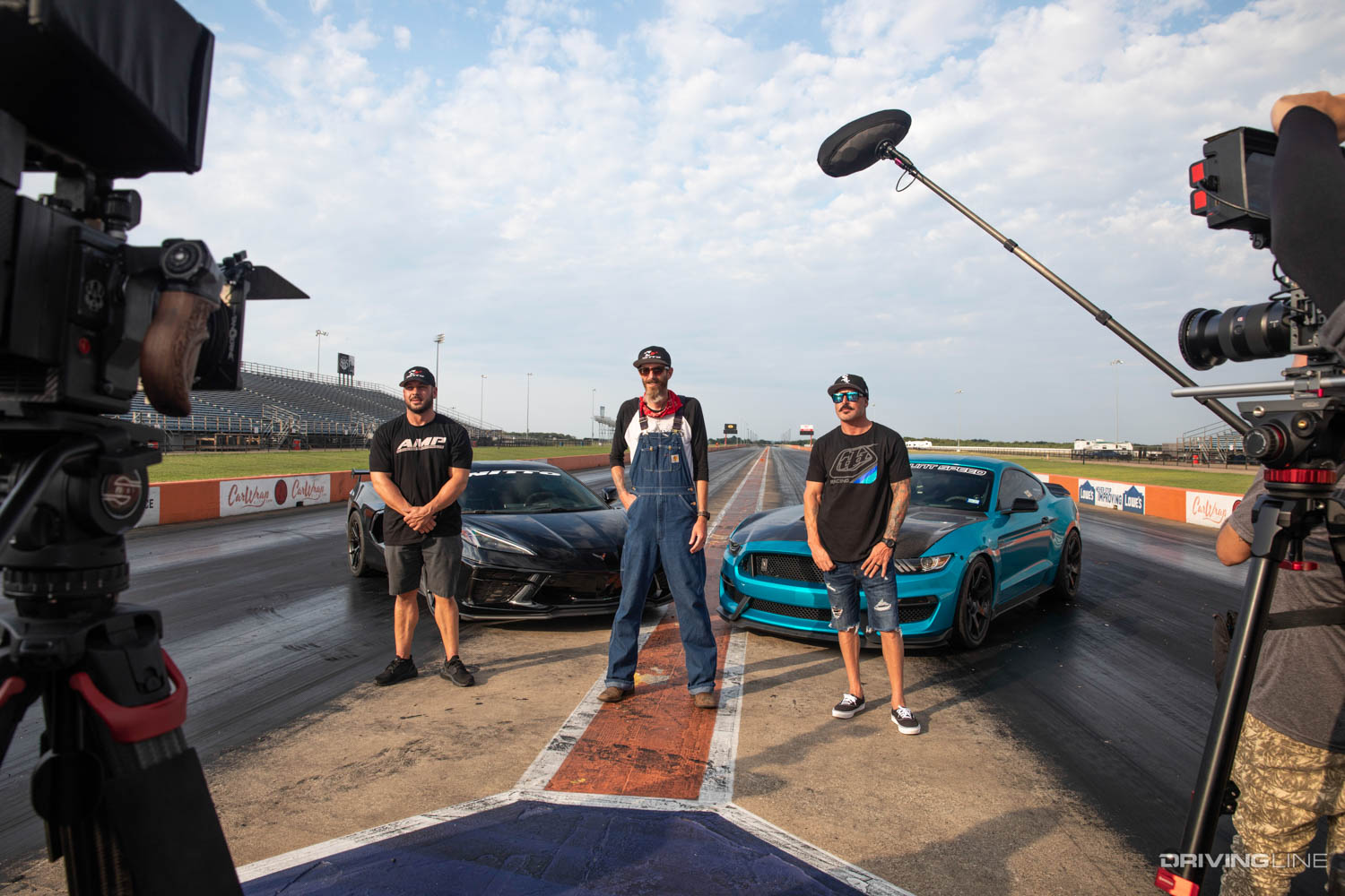 Driver Battles Corvette C8 vs Mustang GT350 with host Ethan Cline