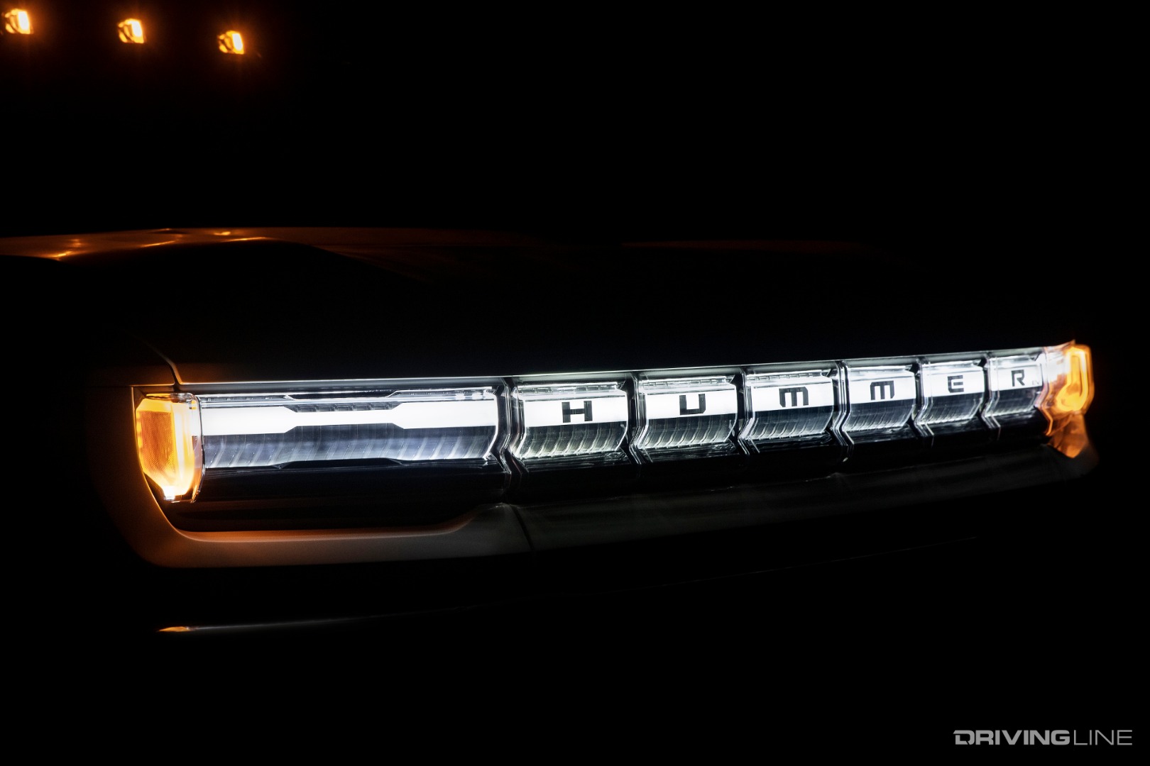 Hummer EV Front Grille 3/4 From Passenger Side