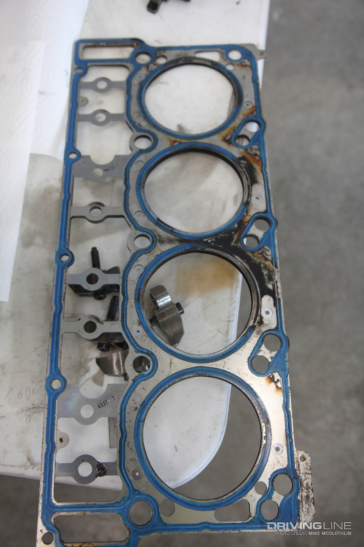 head gasket failure evidence