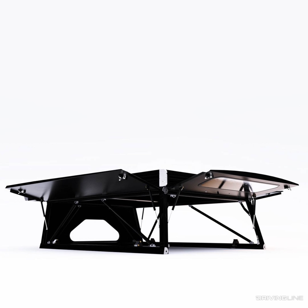 GFC Camper Shell Open