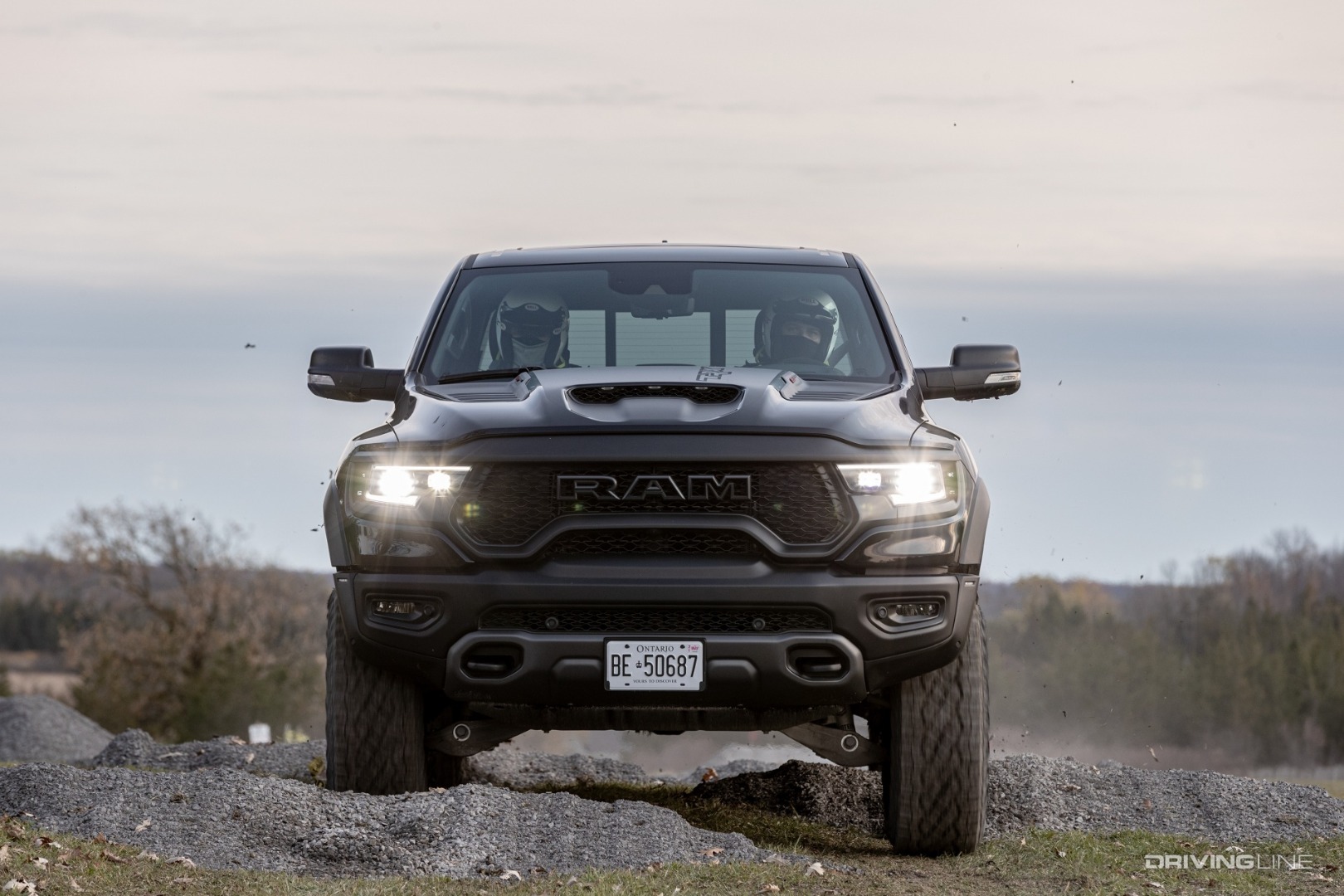 Ram TRX uneven terrain