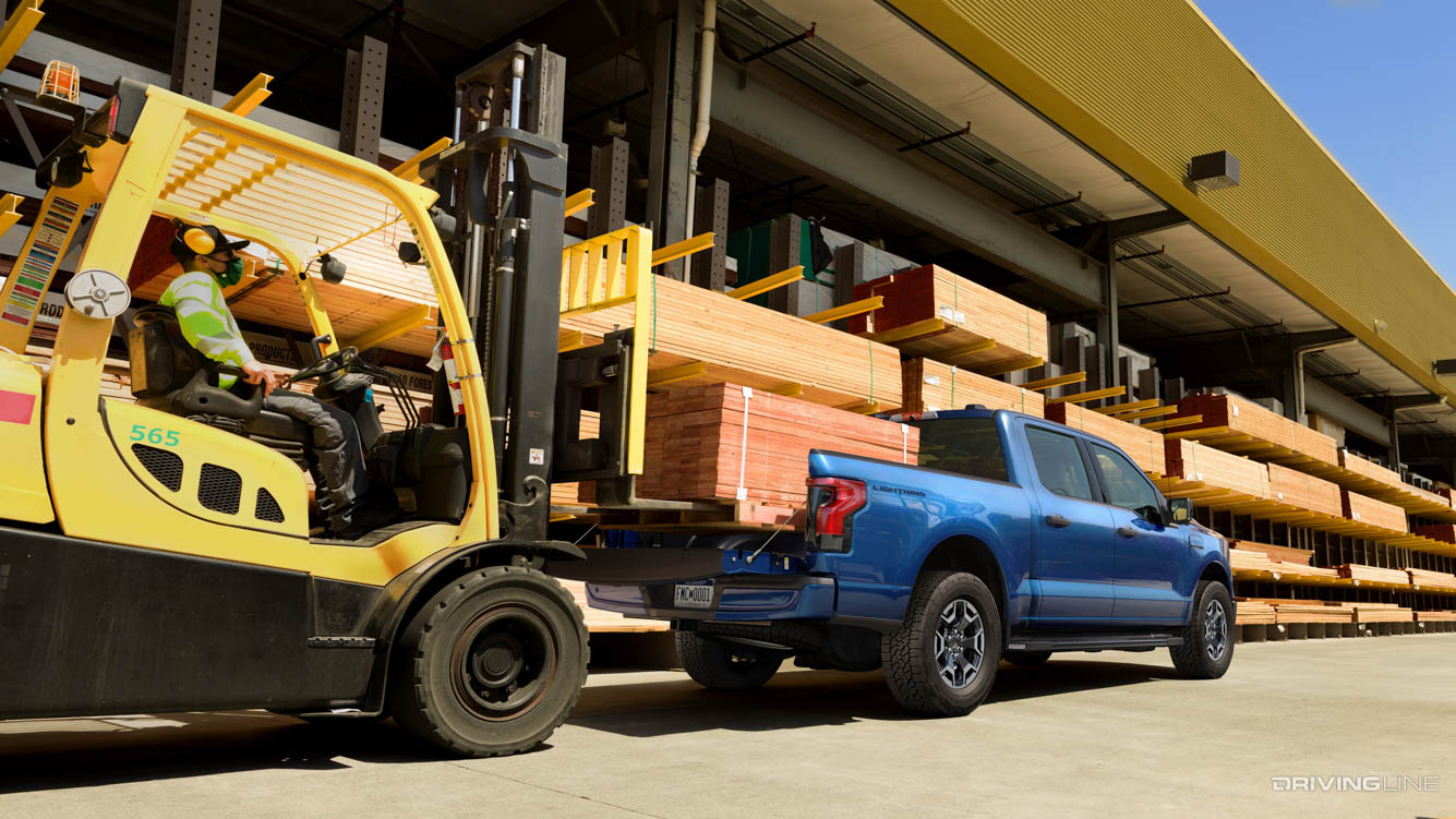 F150 Lightning Electric Truck payload