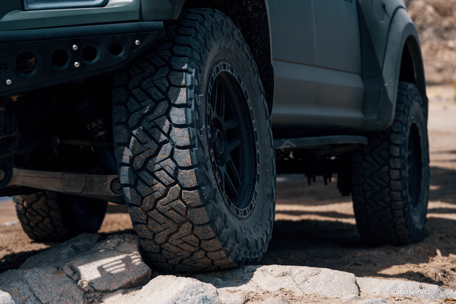 Nitto Recon Grappler A/T tire on Ford Raptor