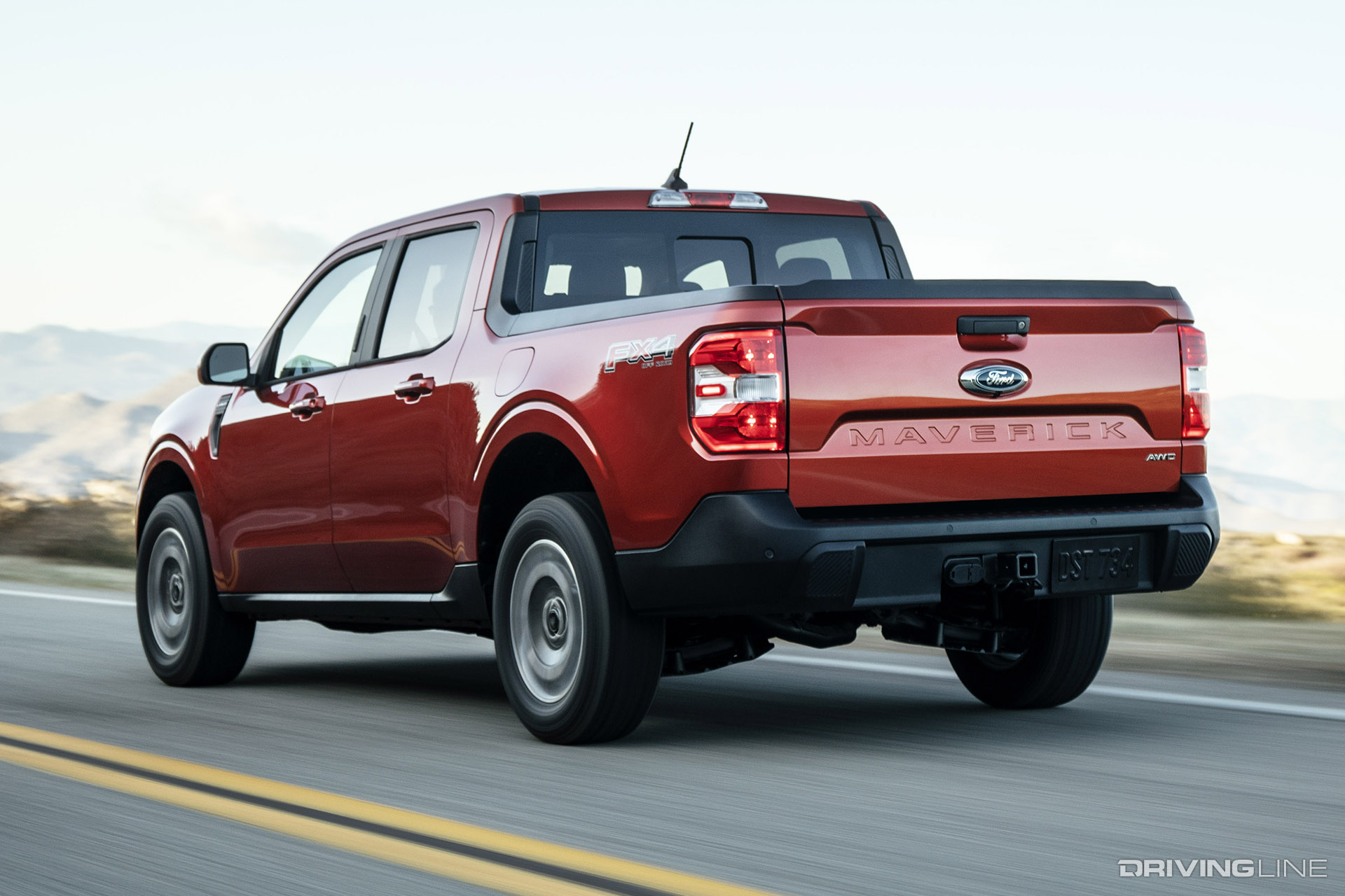 Ford Maverick FX4 Rear View