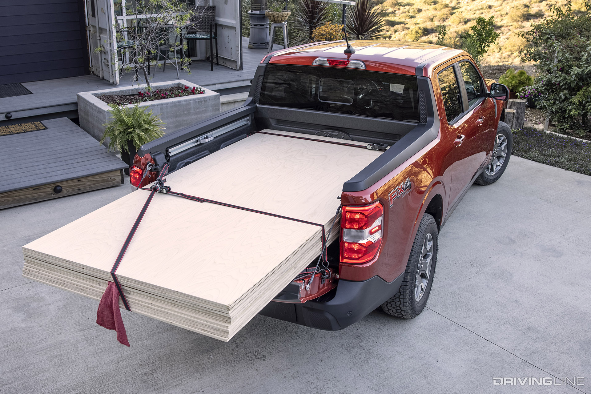 Ford Maverick Plywood Load