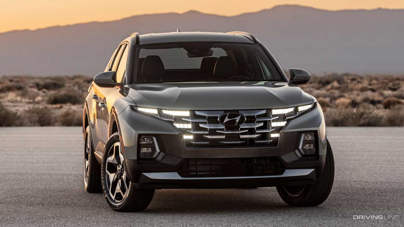 Hyundai Santa Cruz front