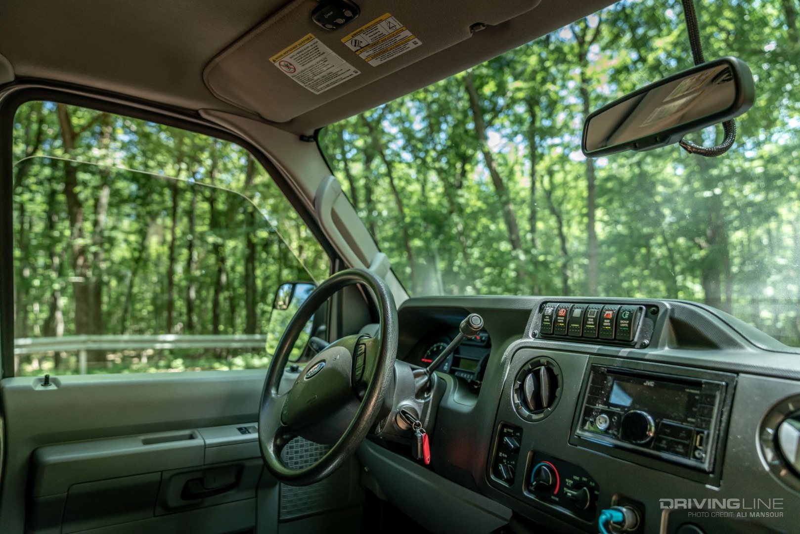 Ford E-350 4x4 Van Conversion Ujoint Offroad Interior