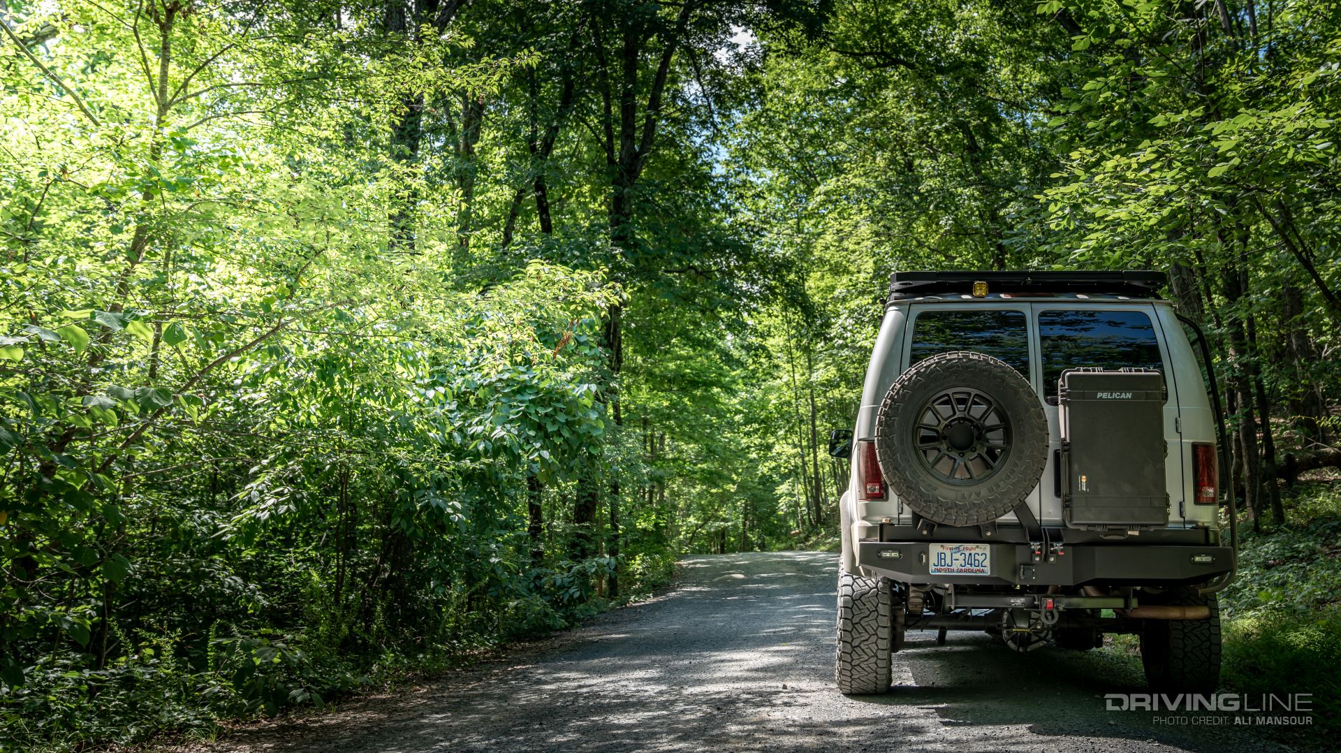 Ford E-350 4x4 Van Conversion Ujoint Offroad rear