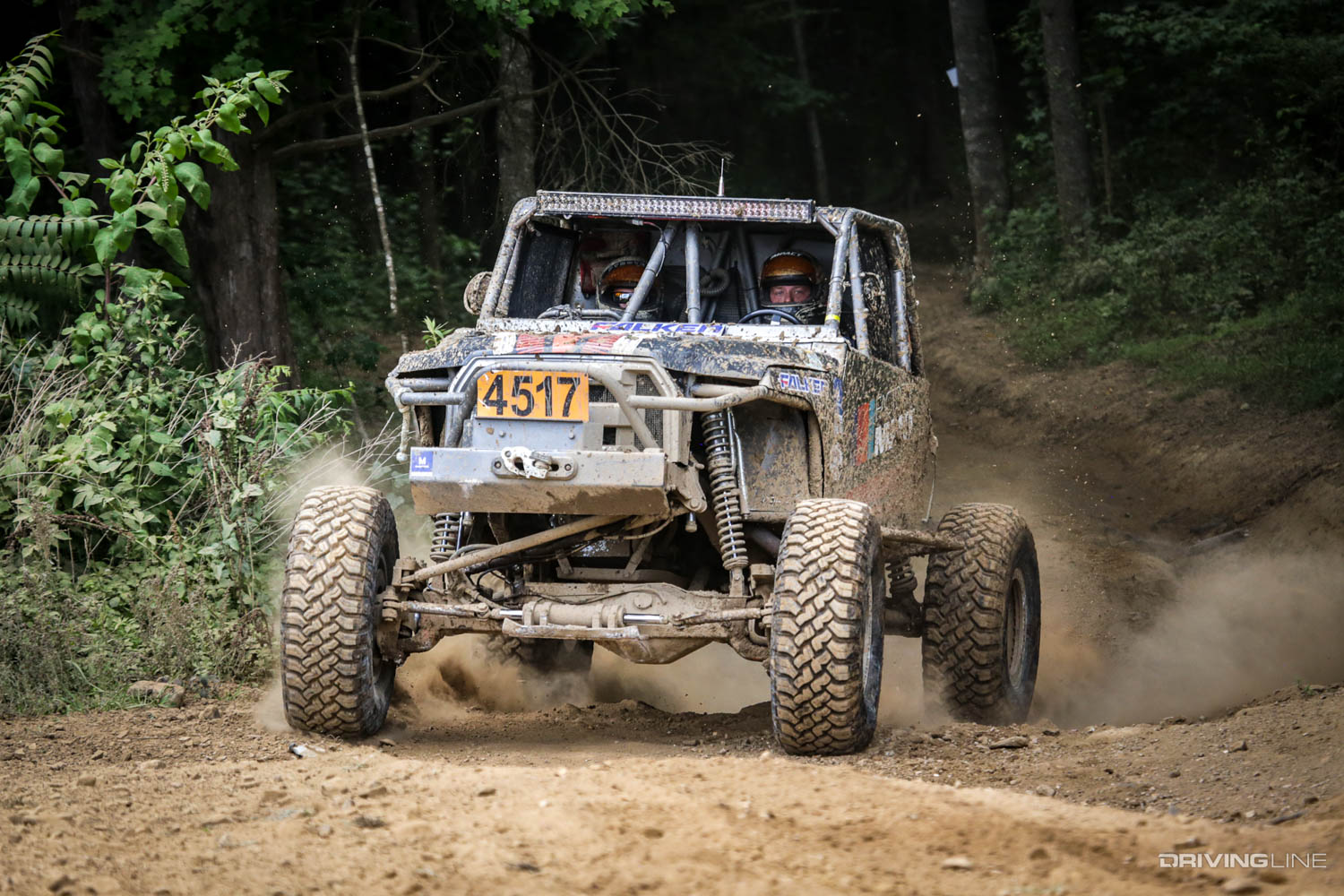 Jessie Oliver racing 2021 Ultra4 Tear Down in Tennessee