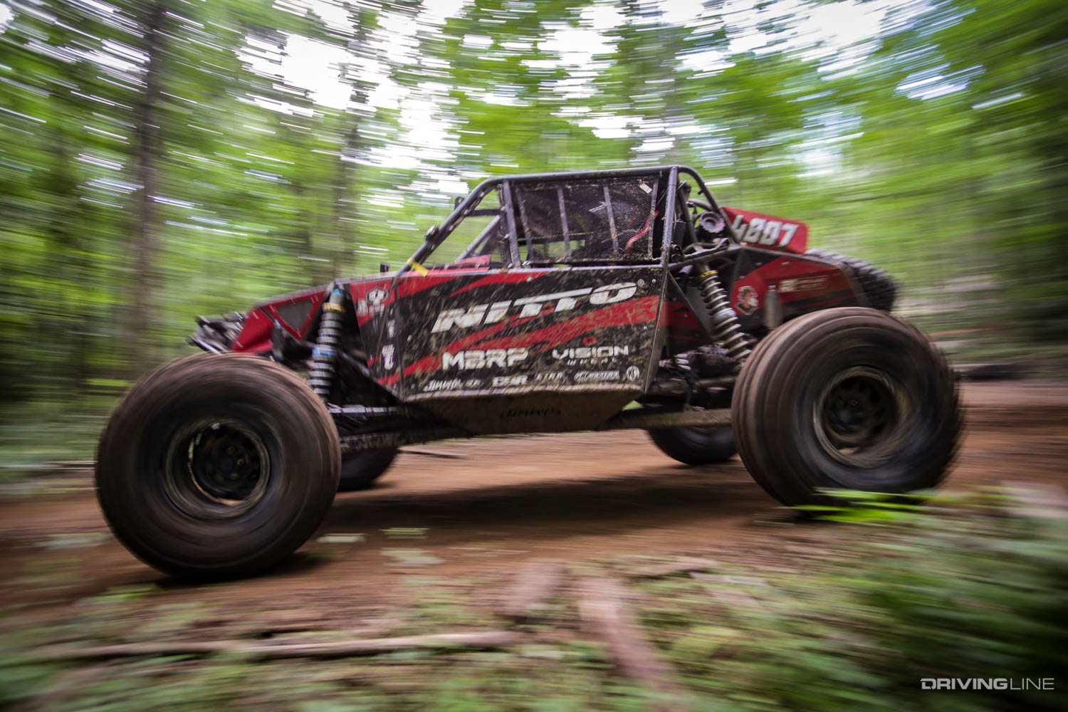 Cade Rodd racing 2021 Ultra4 Tear Down in Tennessee