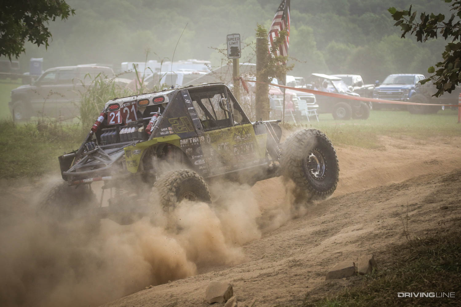 Erik Miller racing 2021 Ultra4 Tear Down in Tennessee