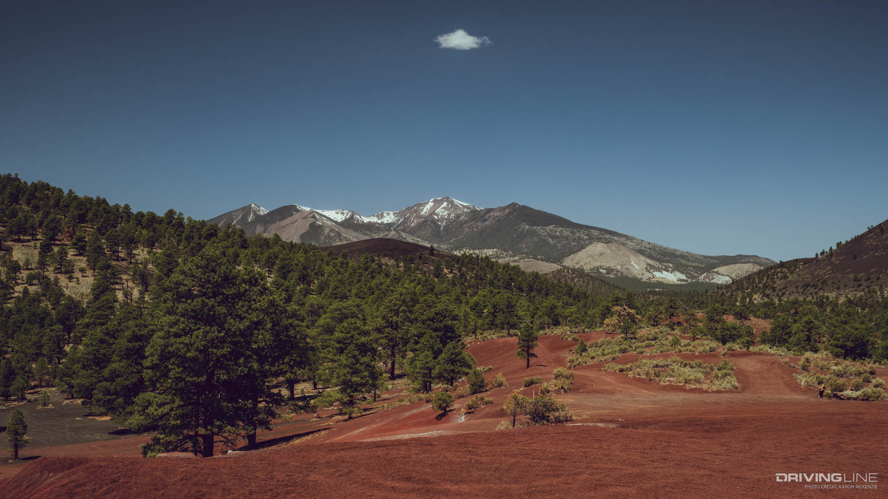On the Trail: Cinder Hills, AZ scenery