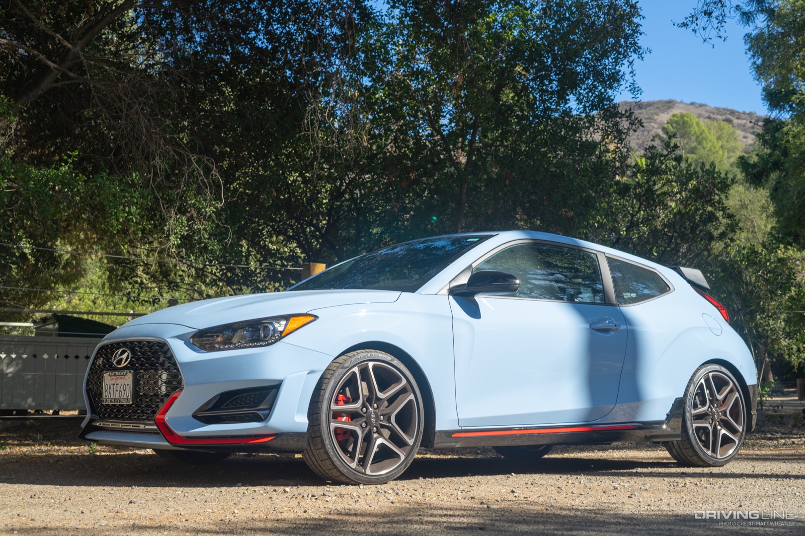Hyundai Veloster N side