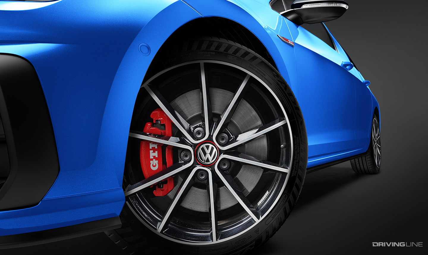 VW Golf GTI wheel