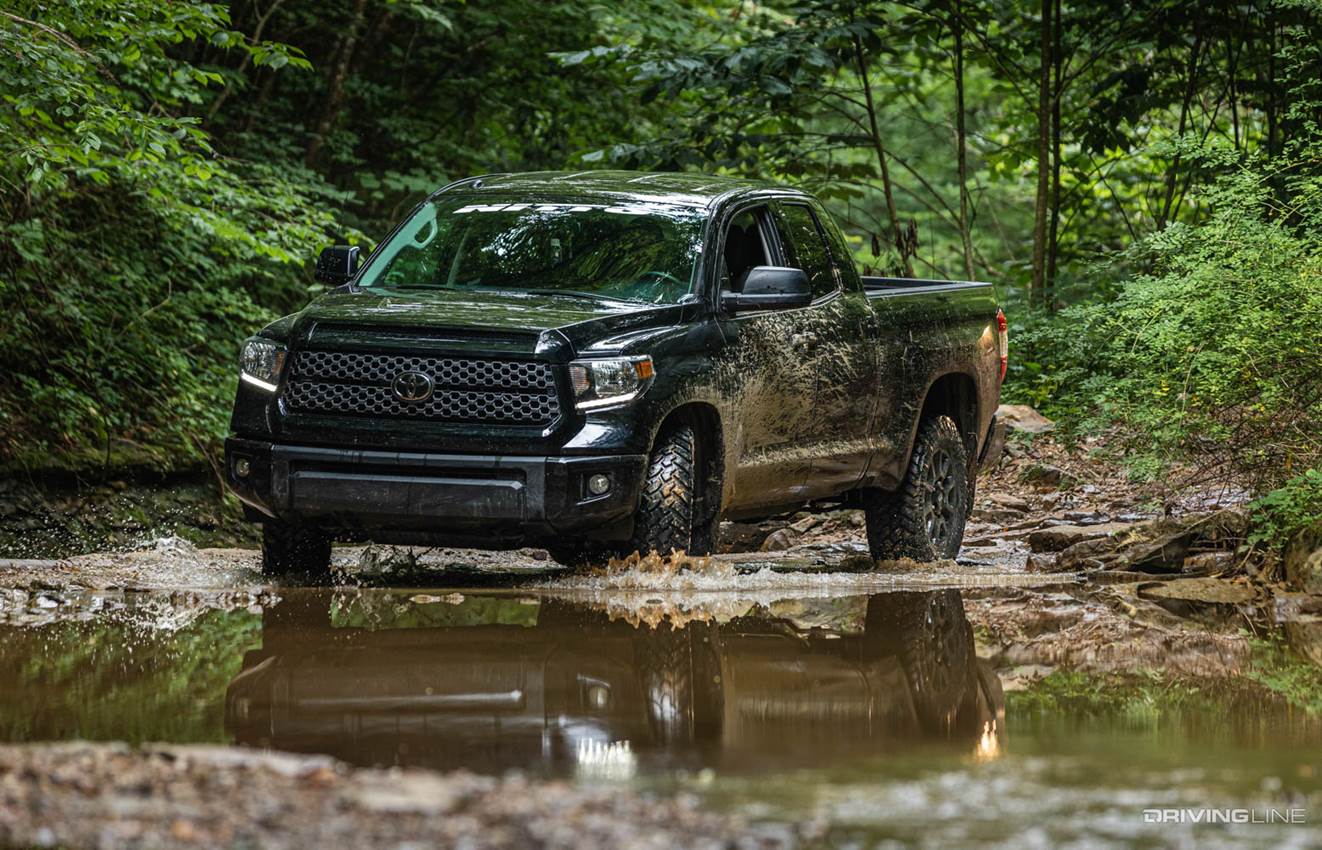 Toyota Tundra red river gorge off-road driving on Nitto Trail Grappler tires