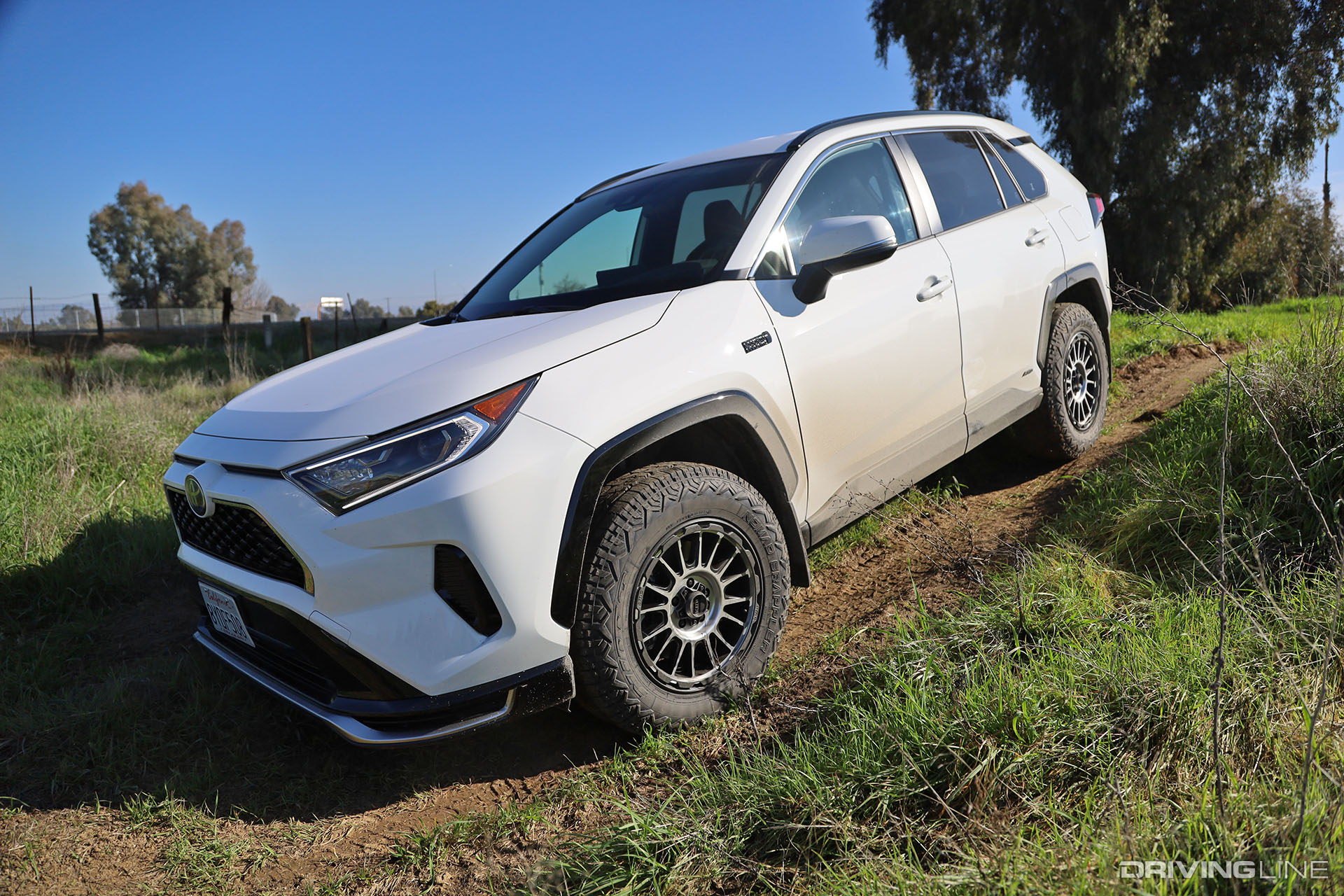 Toyota RAV4 Prime on Trail
