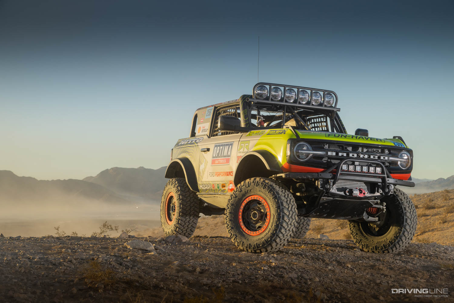 Ultra 4600 Class EMC Bronco at 2022 KOH on Nitto Trail Grappler tires
