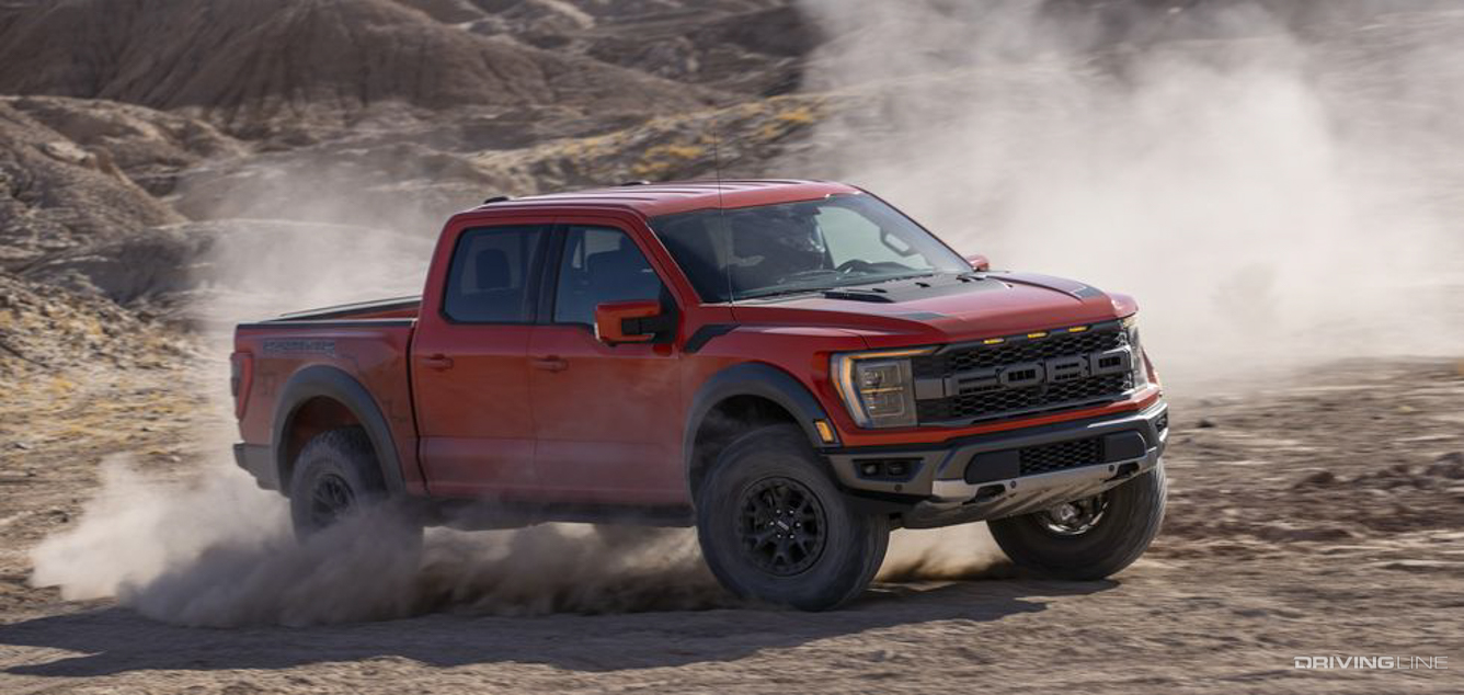 2022 Ford F150 Raptor Red