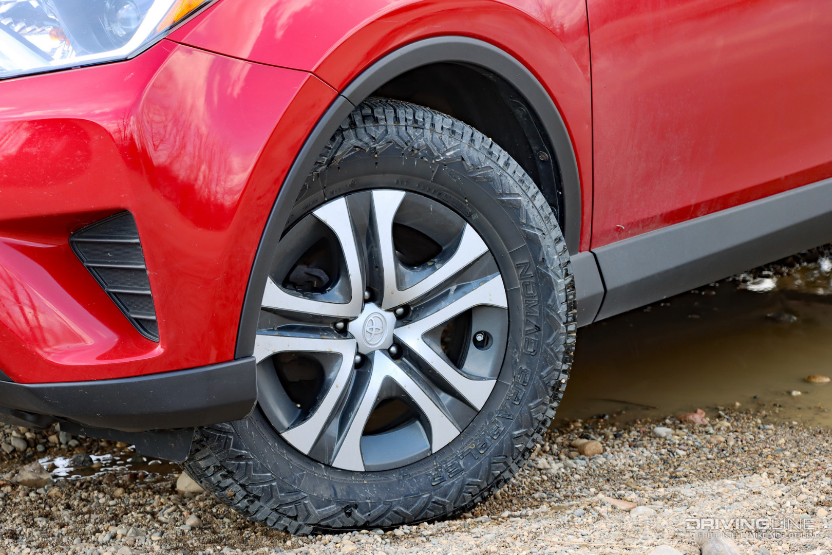 Creek Crossing with Nitto Nomad Grappler tires