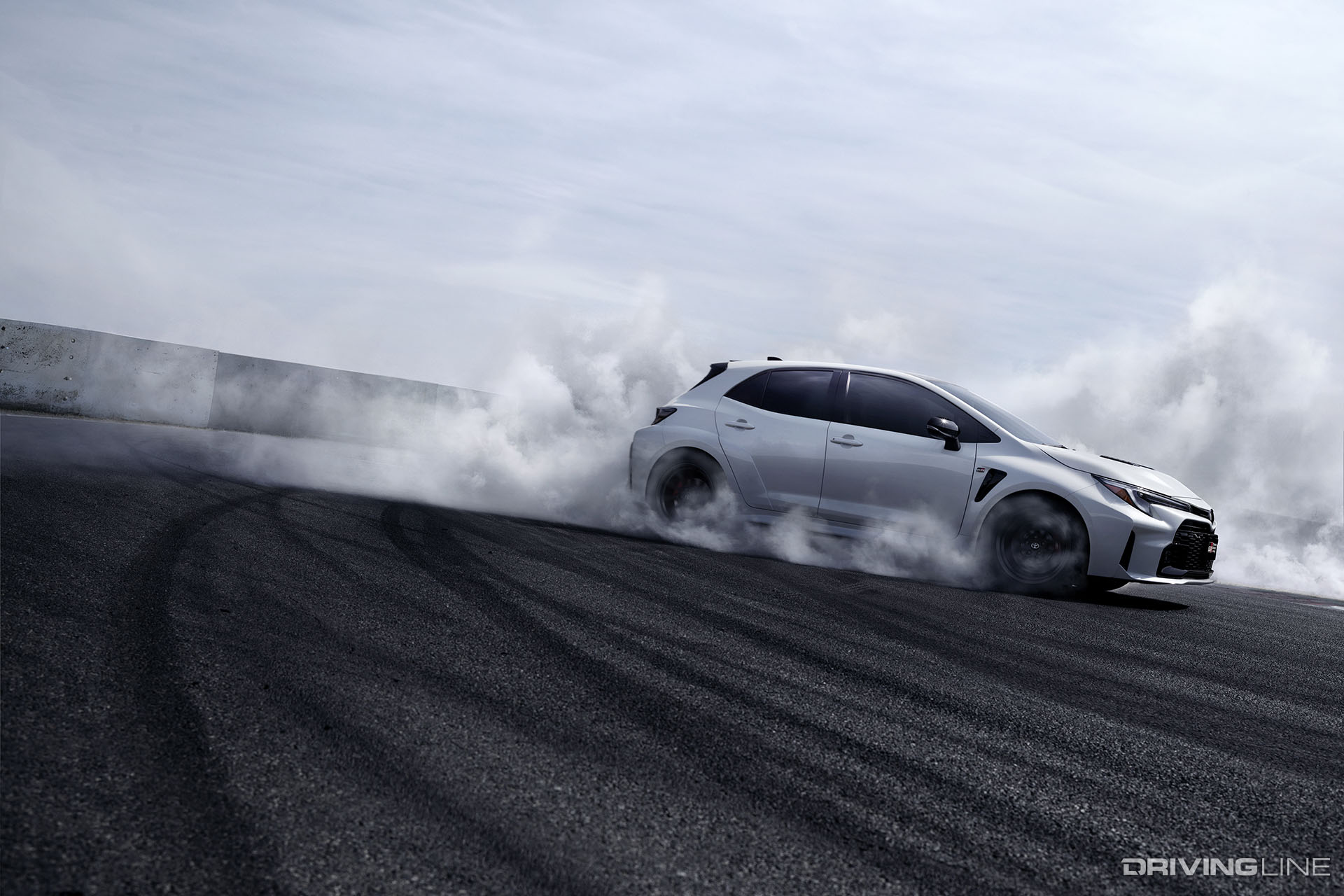 2023 Toyota GR Corolla Burnout