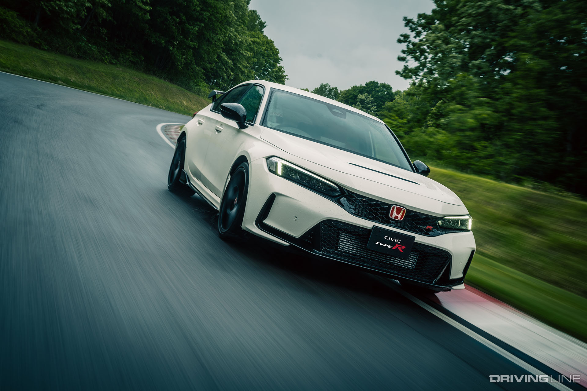 2023 Honda Civic Type R on Track