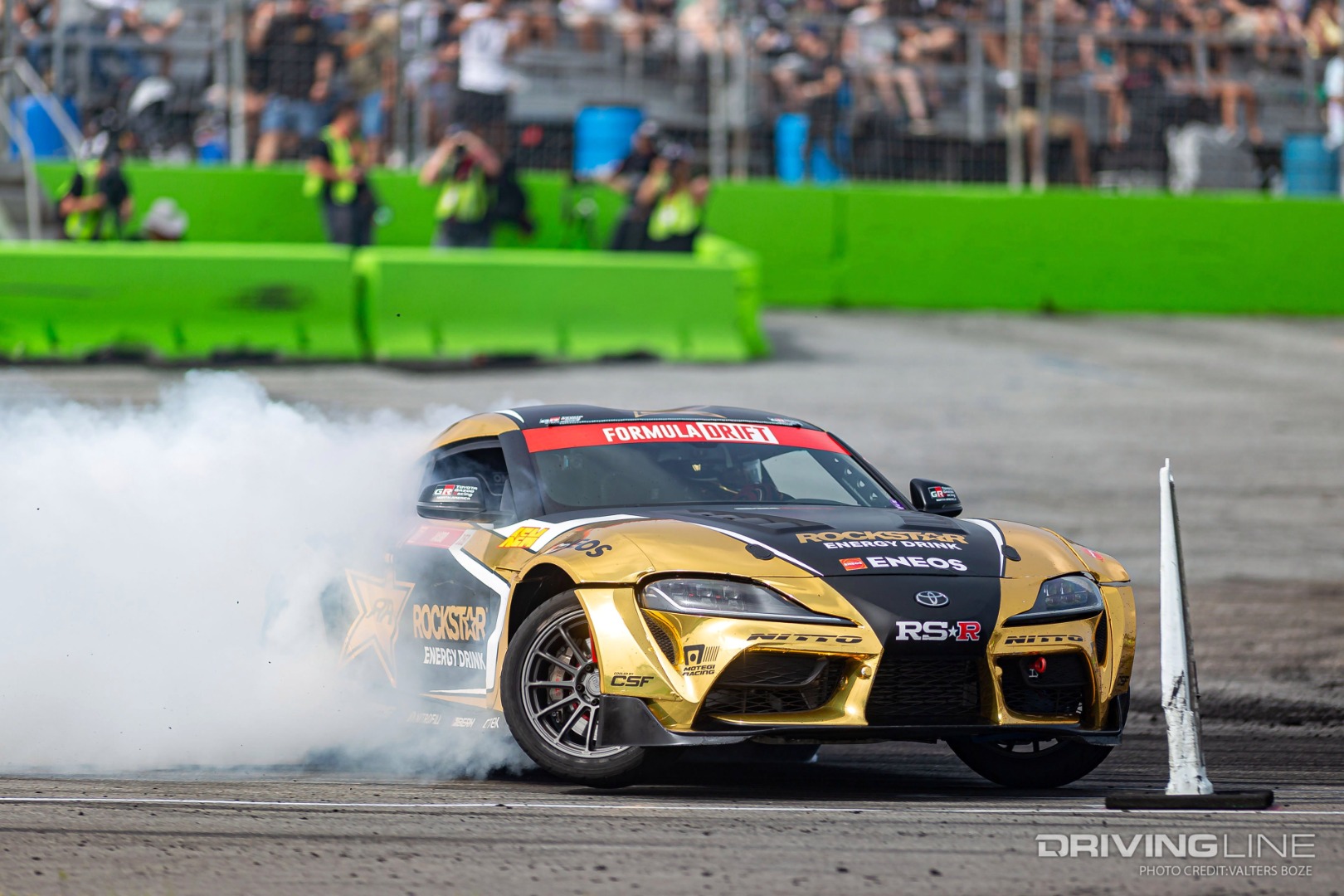 Fredric Aasbo drifting on Nitto NT555 G2 tires