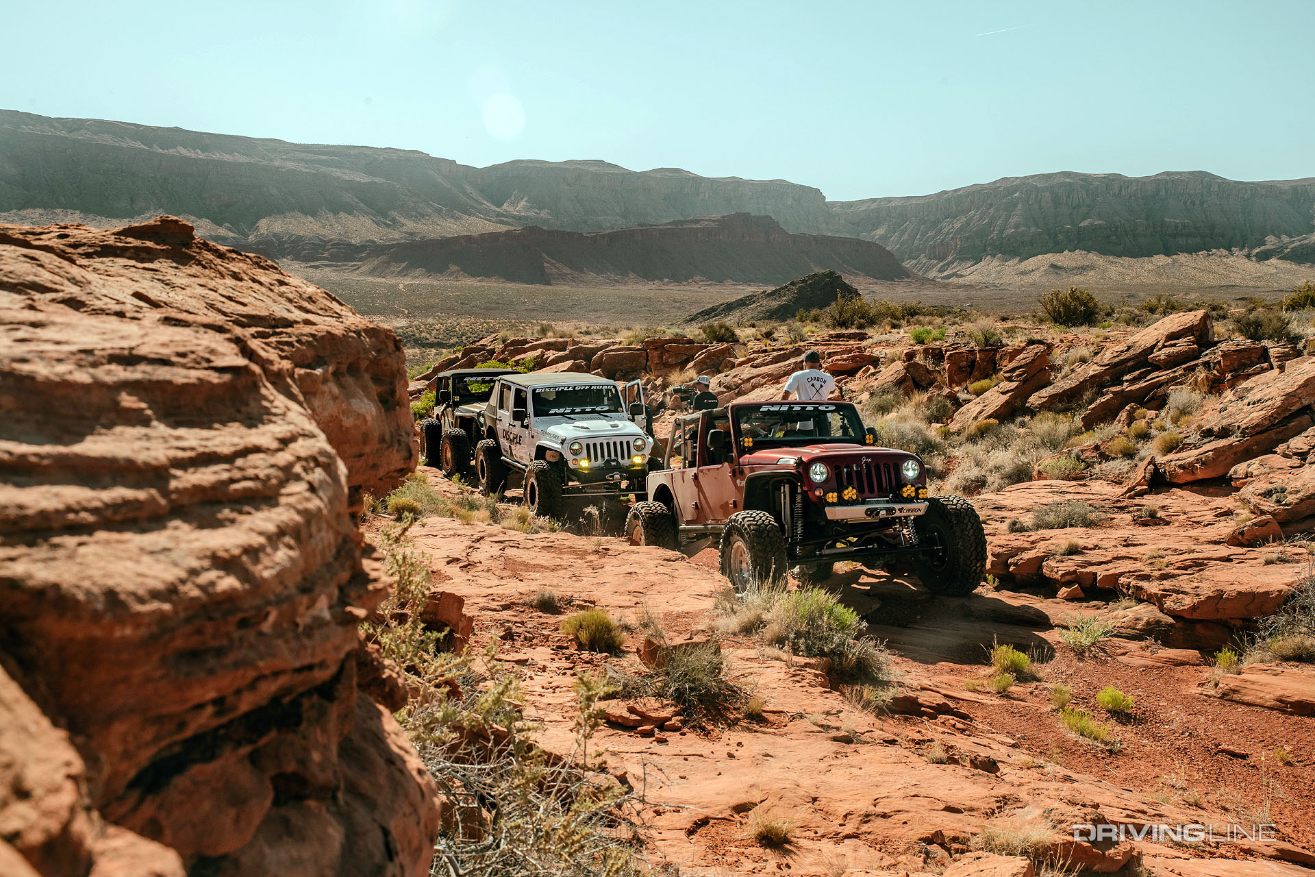 carbon off road disciple off road wheeling jeeps on nitto tires