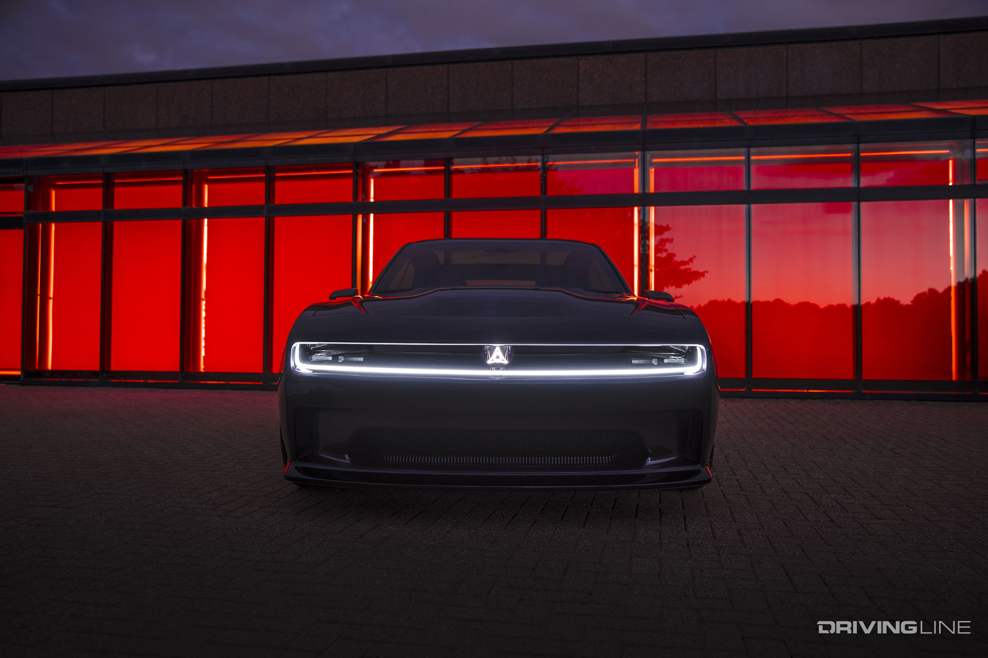Dodge Charger EV Concept Front View