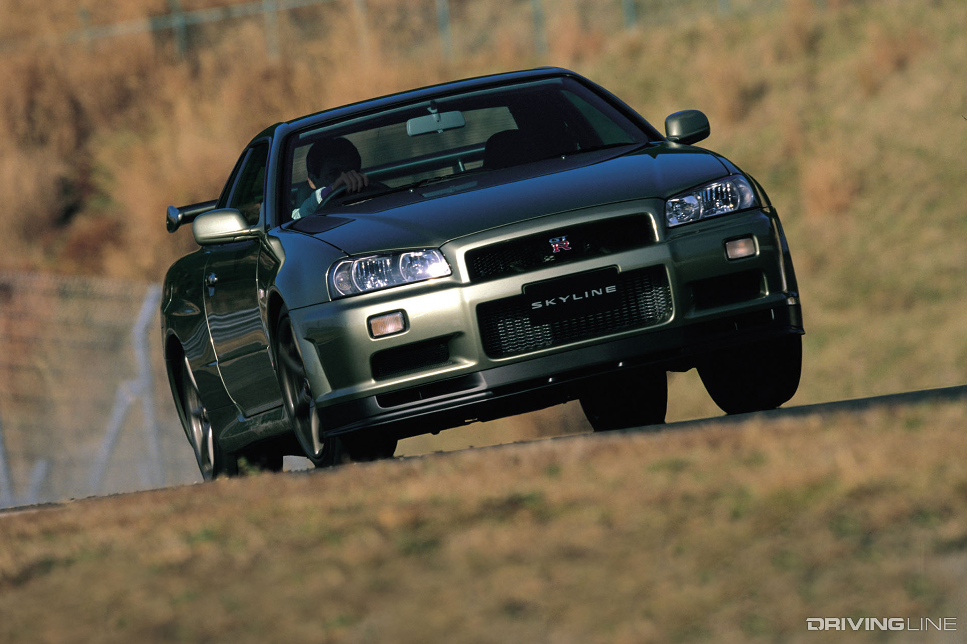 Nissan Skyline R34 GT-R Cornering