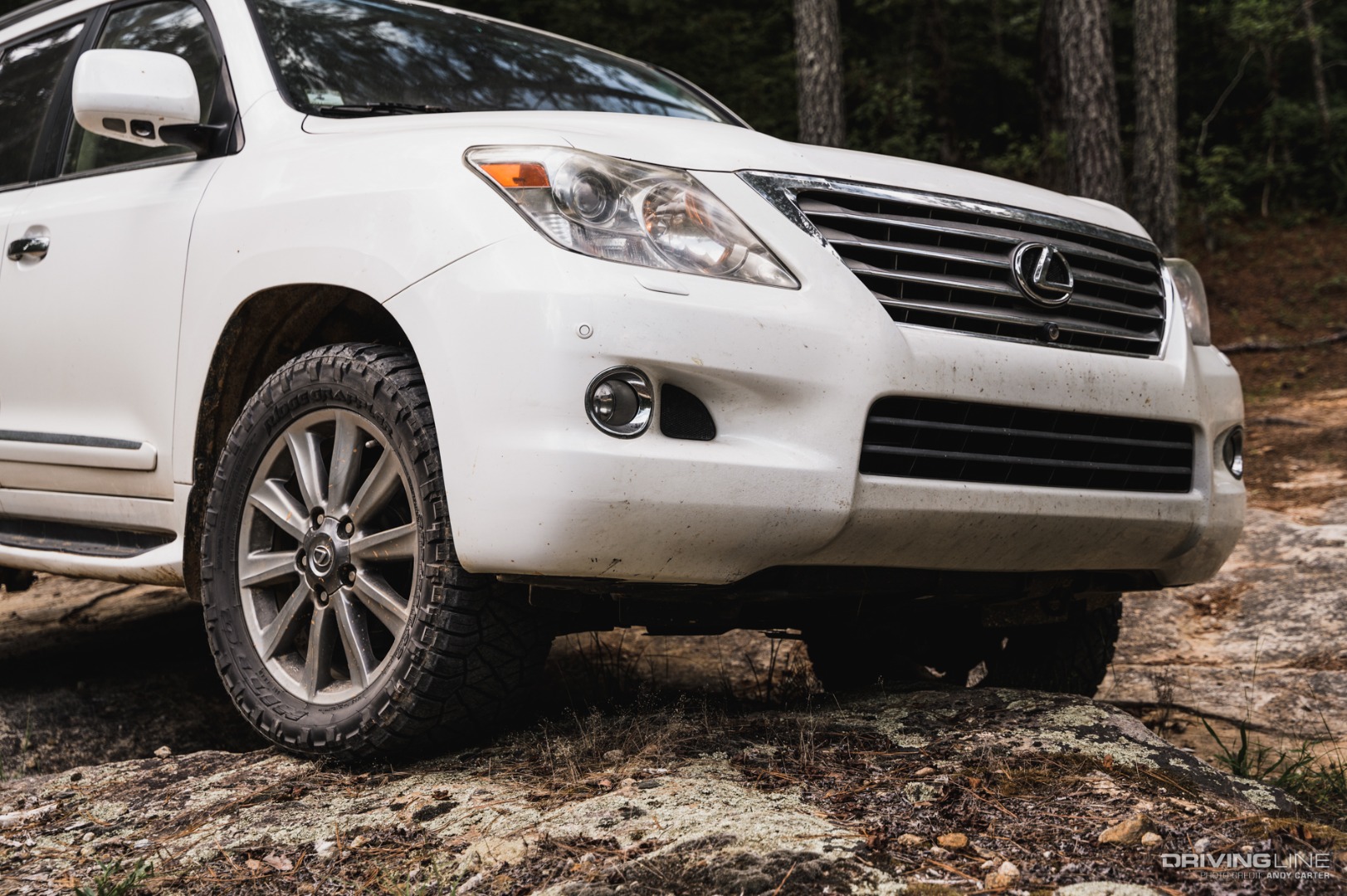 Lexus LX570 with Ridge Grappler tires
