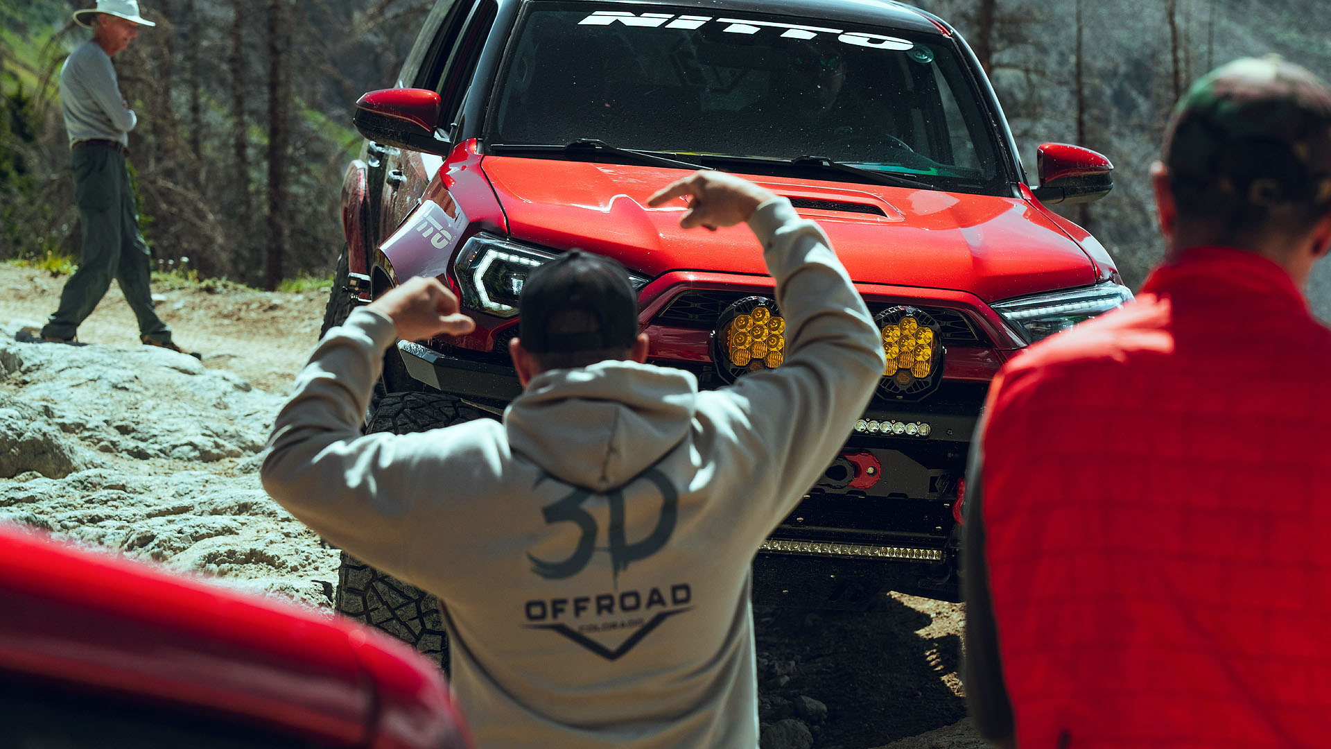 3d offroad navigating hancock pass on nitto tires