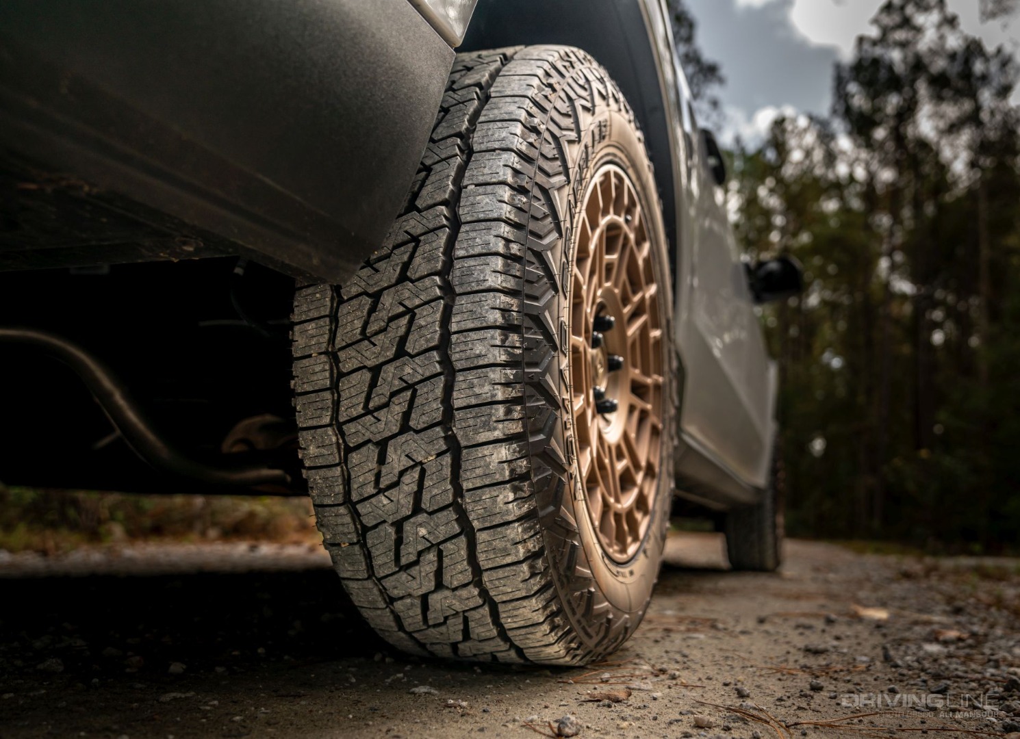2022 Ford Maverick Hybrid XL Overland on Nitto Nomad Grappler tires