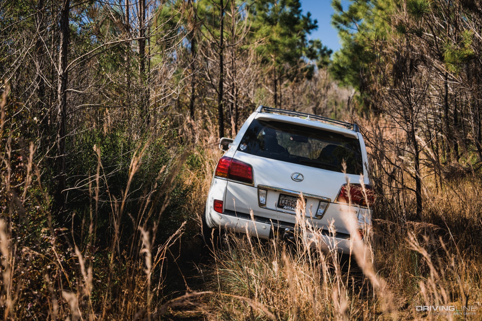 Lexus LX570 on Off-Road Trail