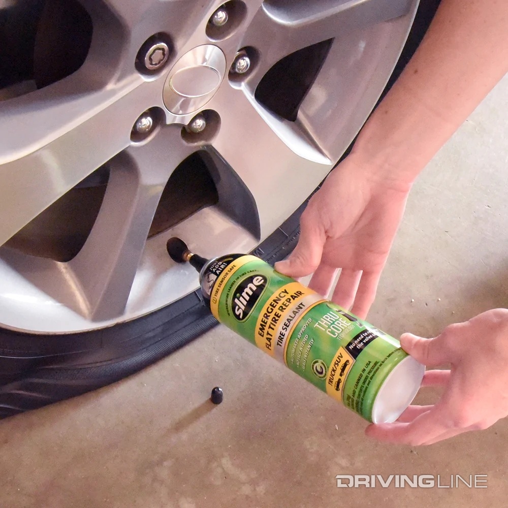 Can of tire Slime courtesy of Slime