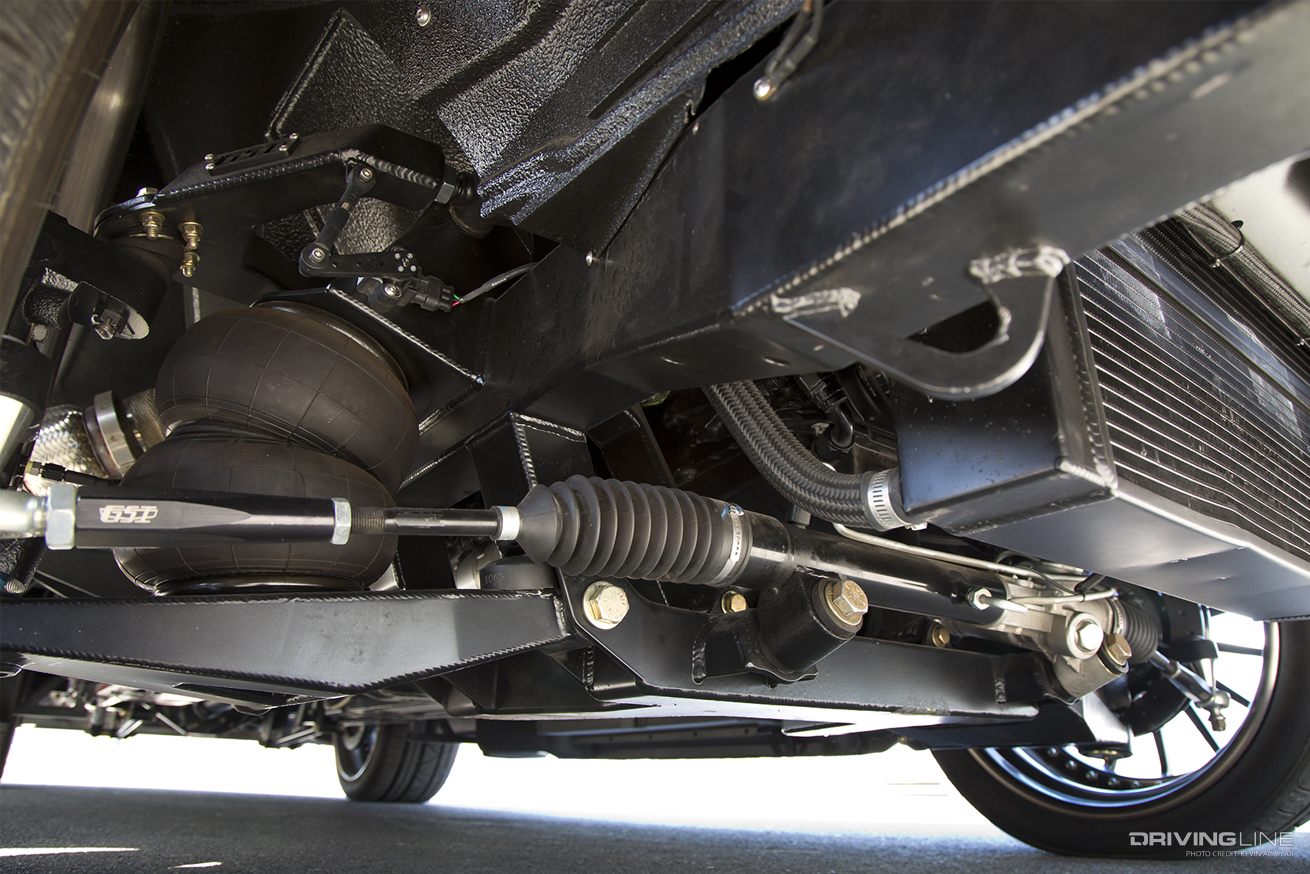 Air spring suspension