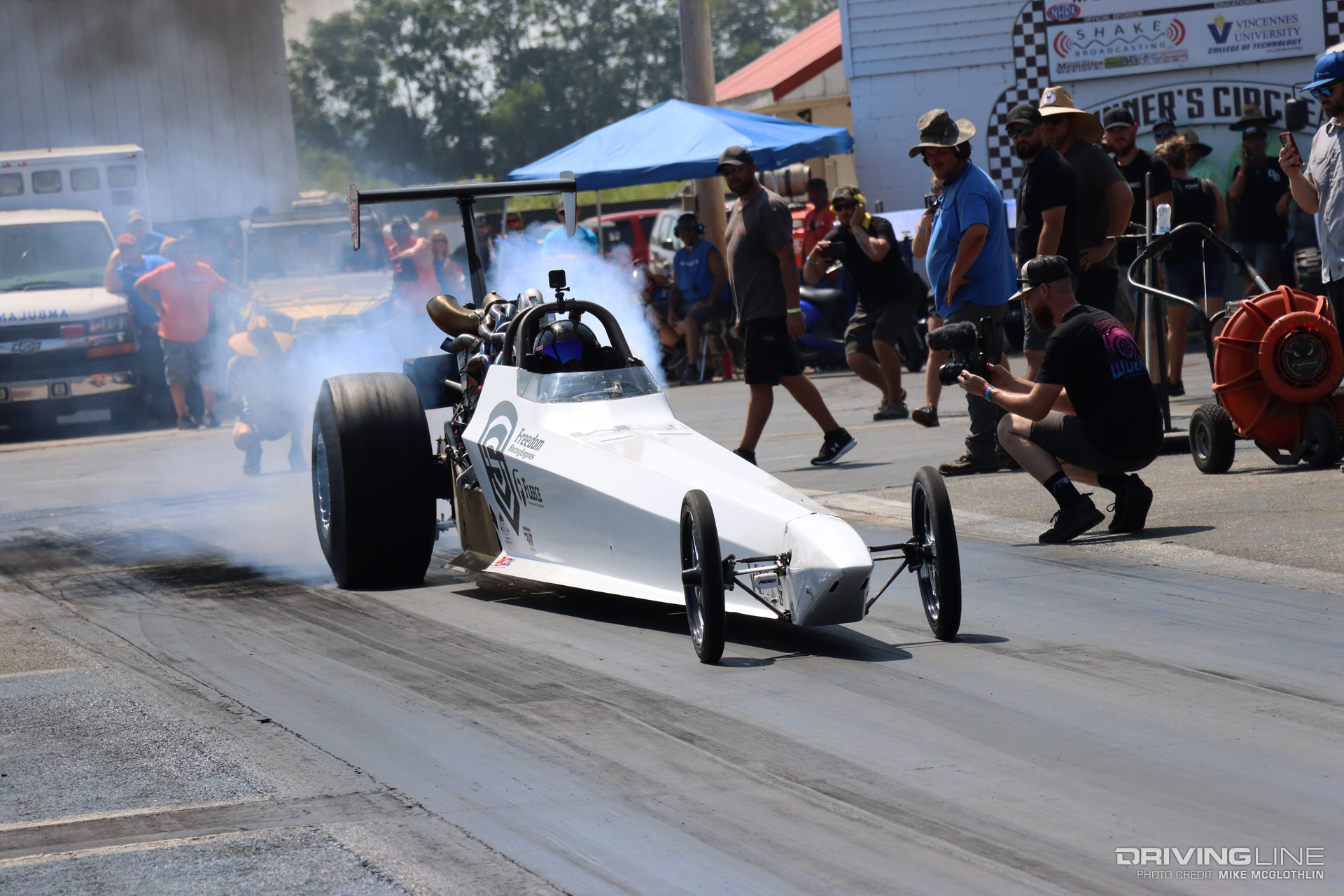 Cummins Diesel Dragster Michael Cordova Record Setting Drag Race