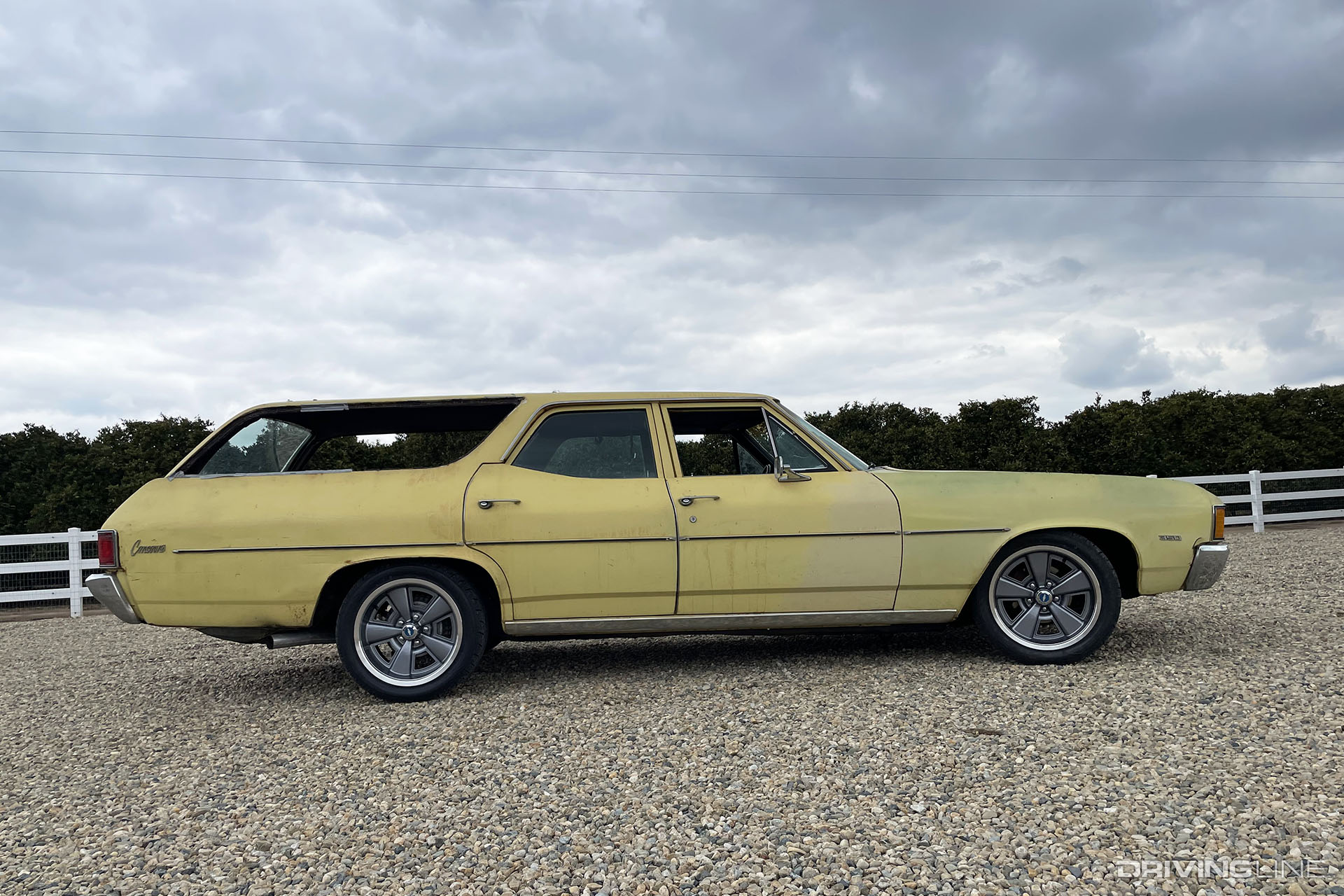 1972 Chevelle Wagon Restomod Side View