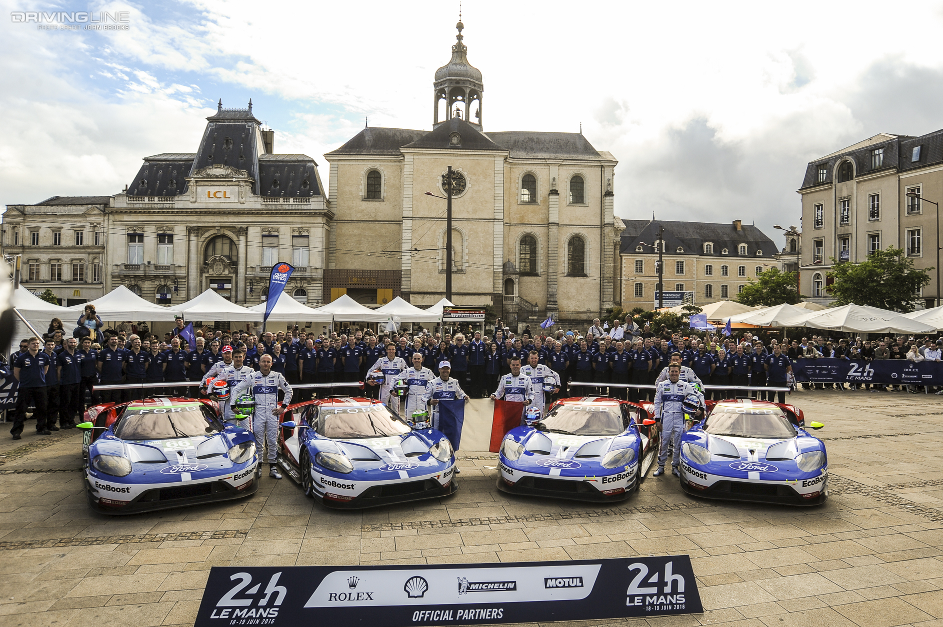 Ford GT's team at Le Mans 2016