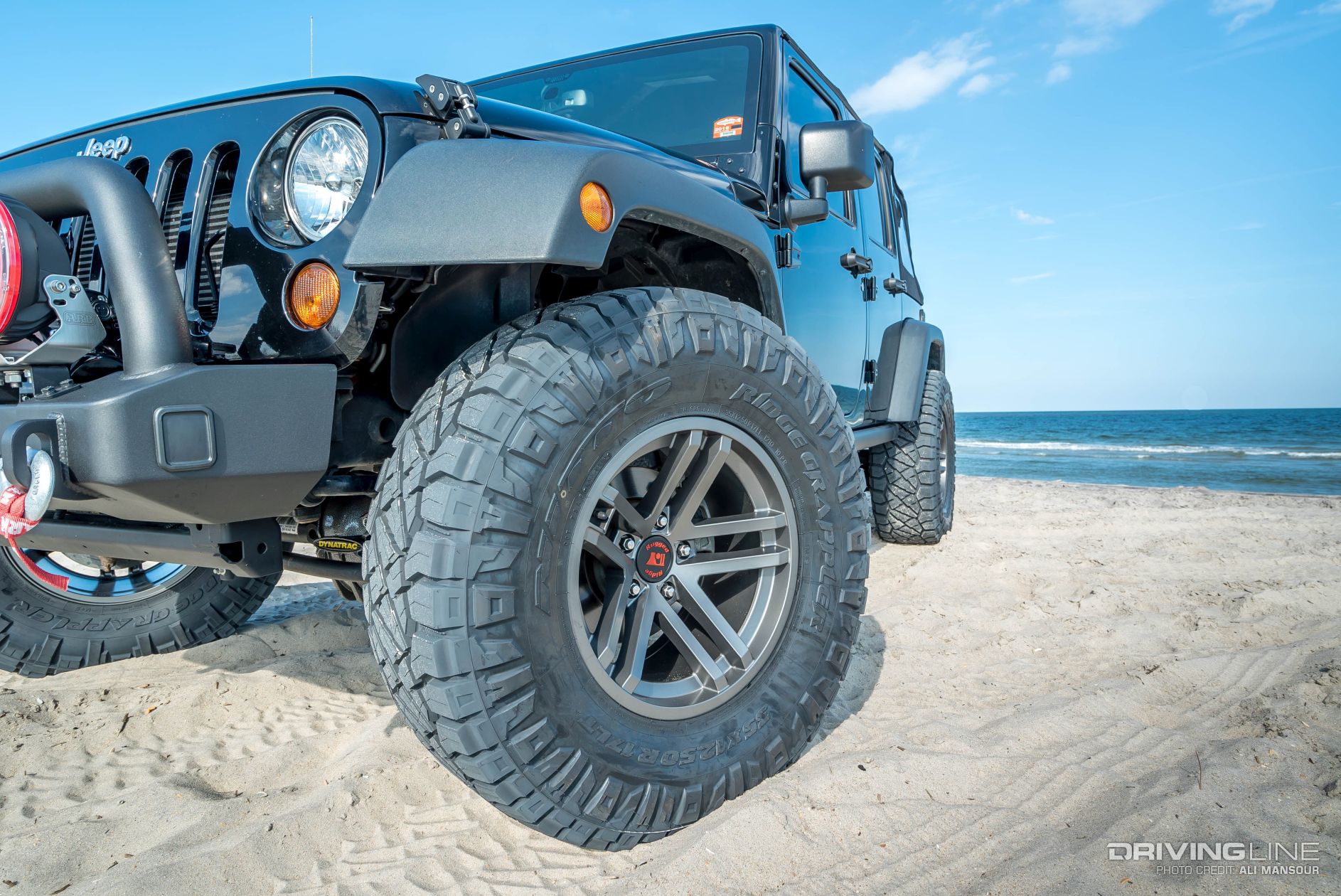 Jeep JK on NItto Ridge Grapplers