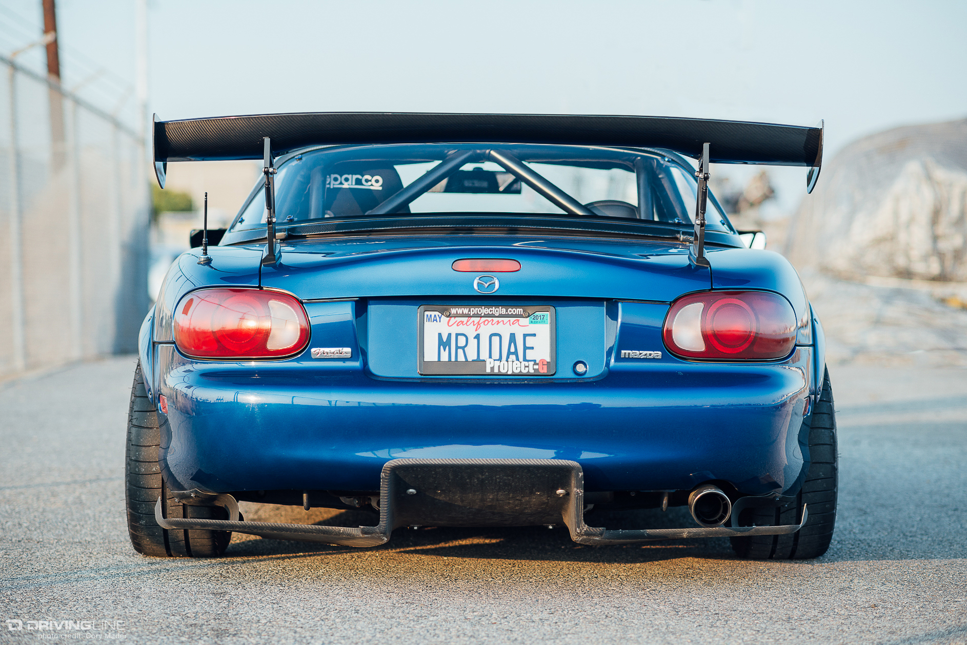Driving Line - Kento Koyama - Miata NB - Rear