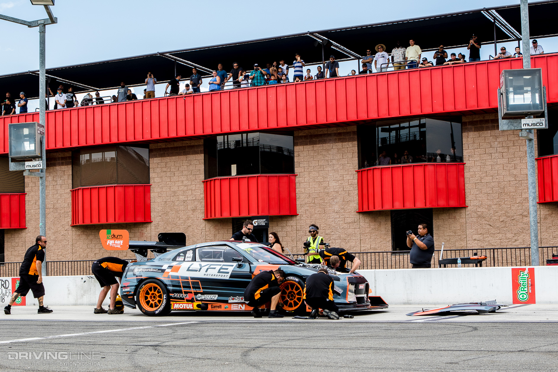 Speed Ring Powered by HKS - LYFE Motorsports GTR in Pit