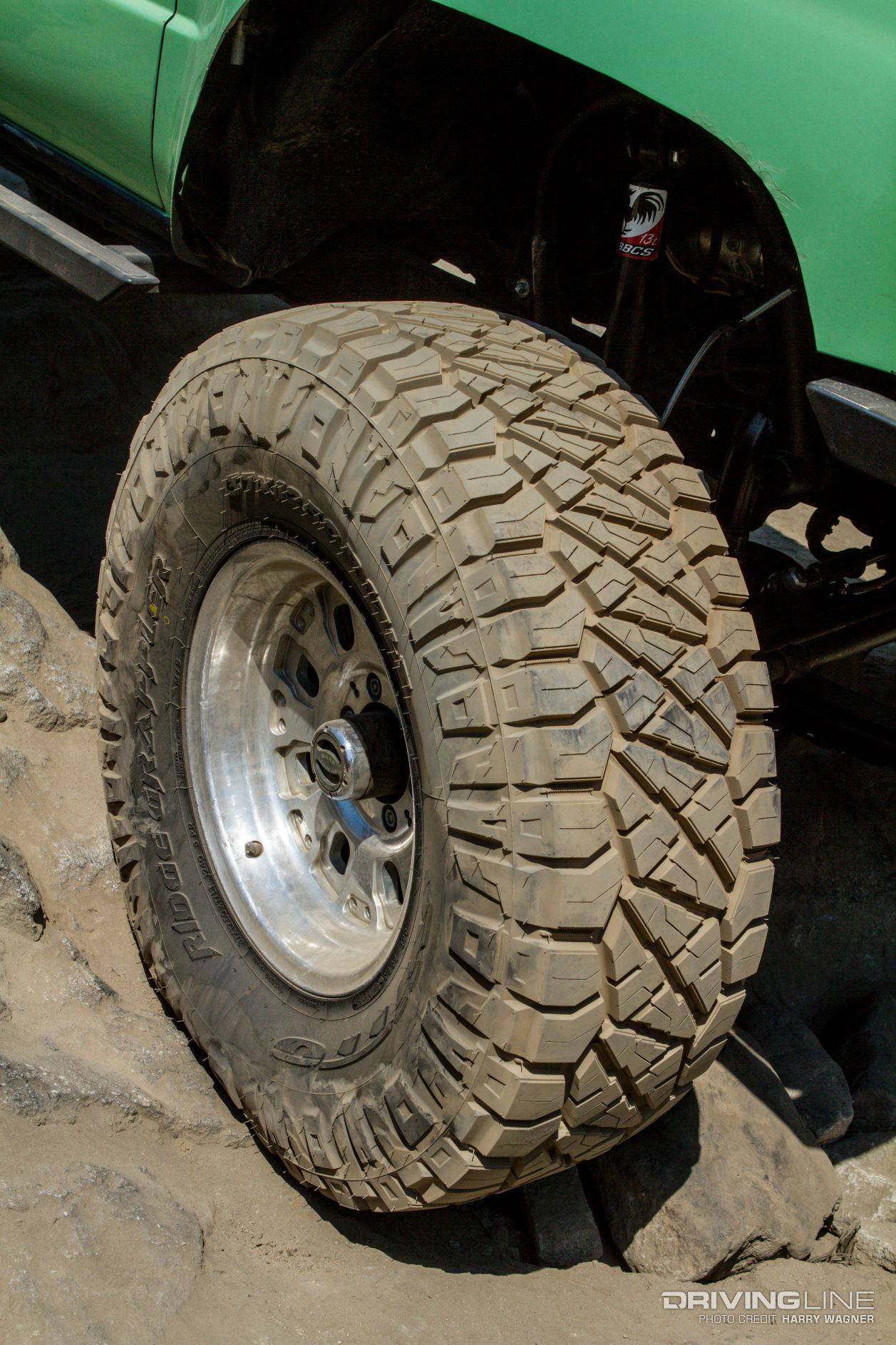 tread pattern on Nitto Ridge Grapplers