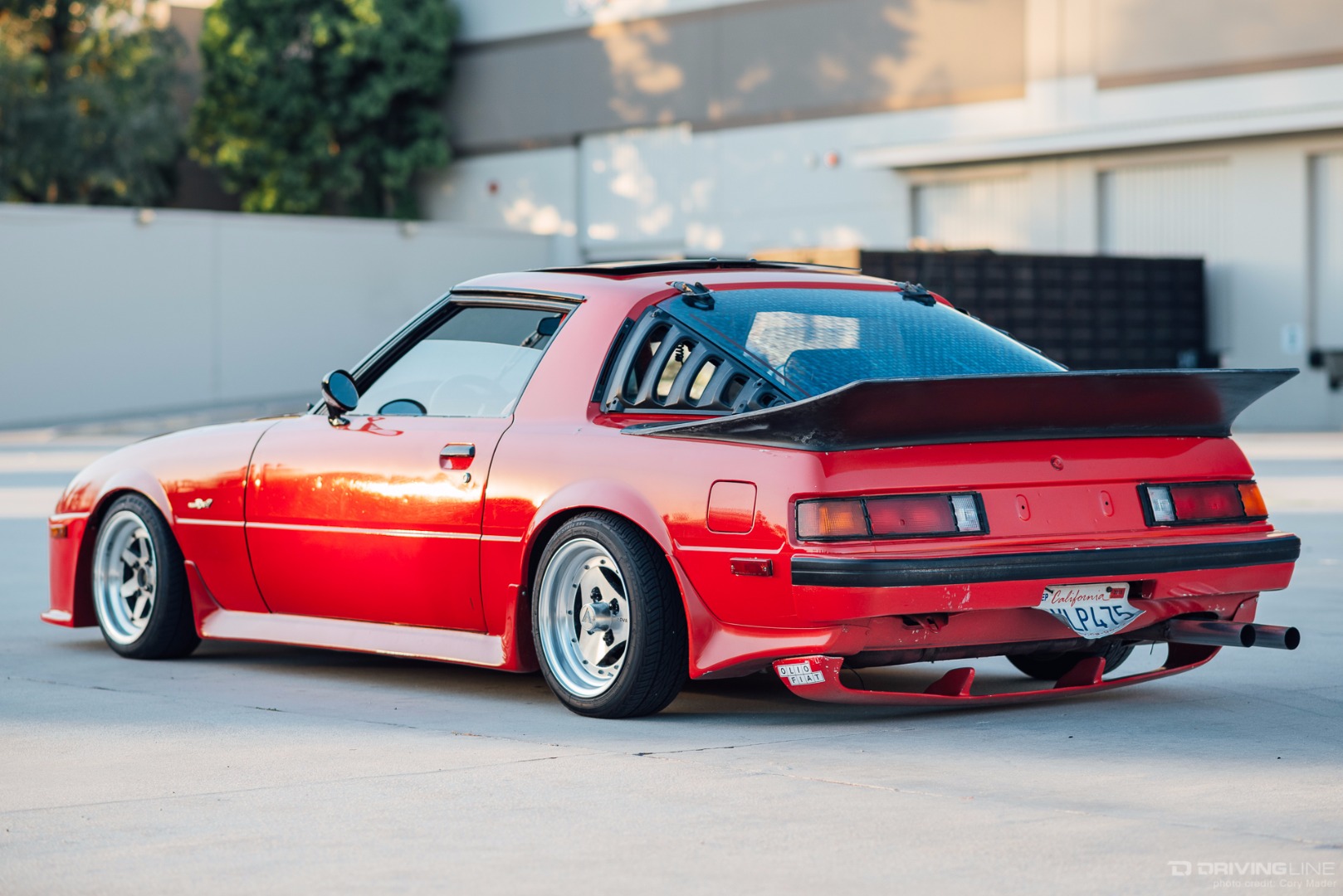 Kyusha Mazda RX-7 FB Coupe Spoiler