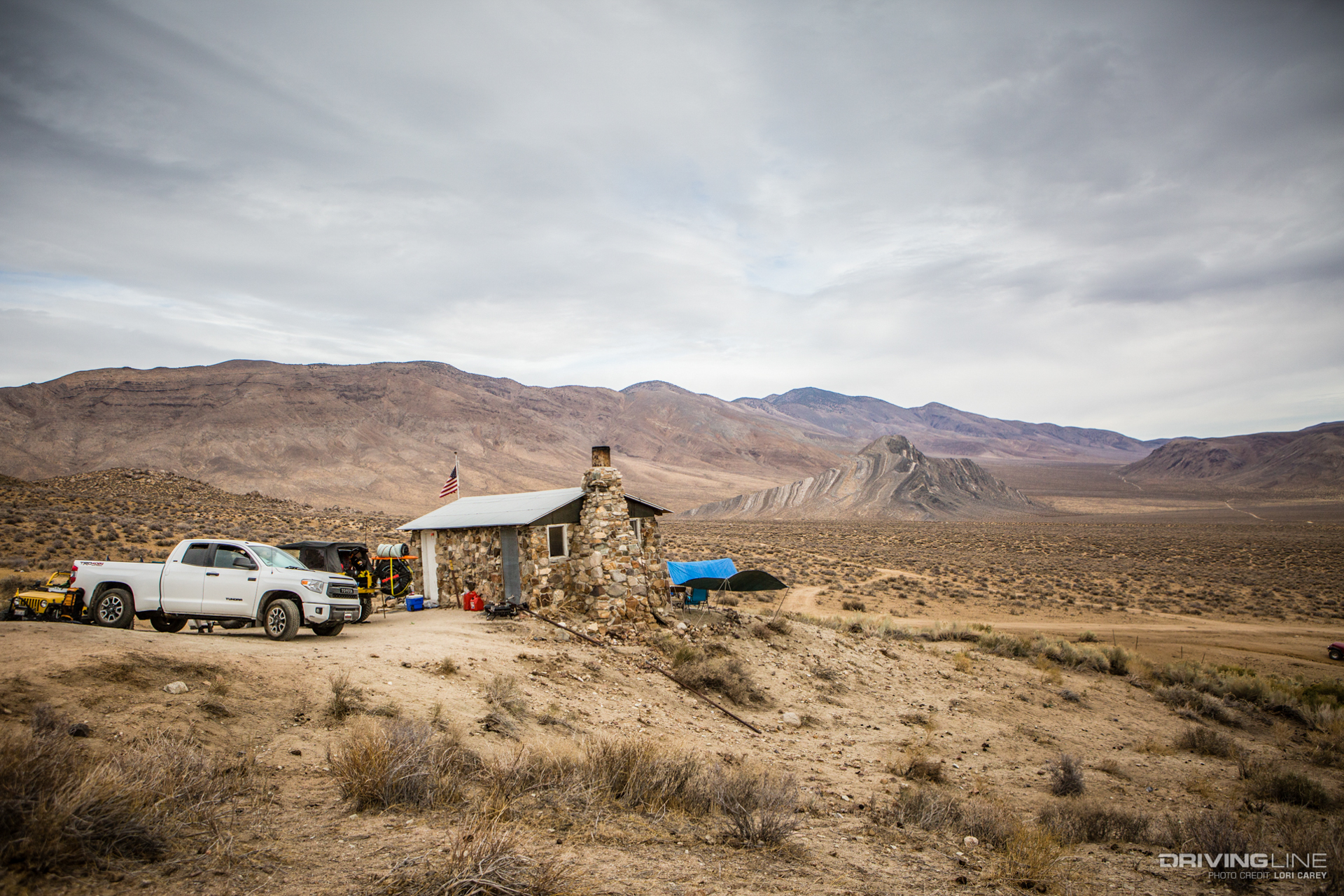 Cal4Wheel Pamanint Valley Trail Review Geologist's Cabin