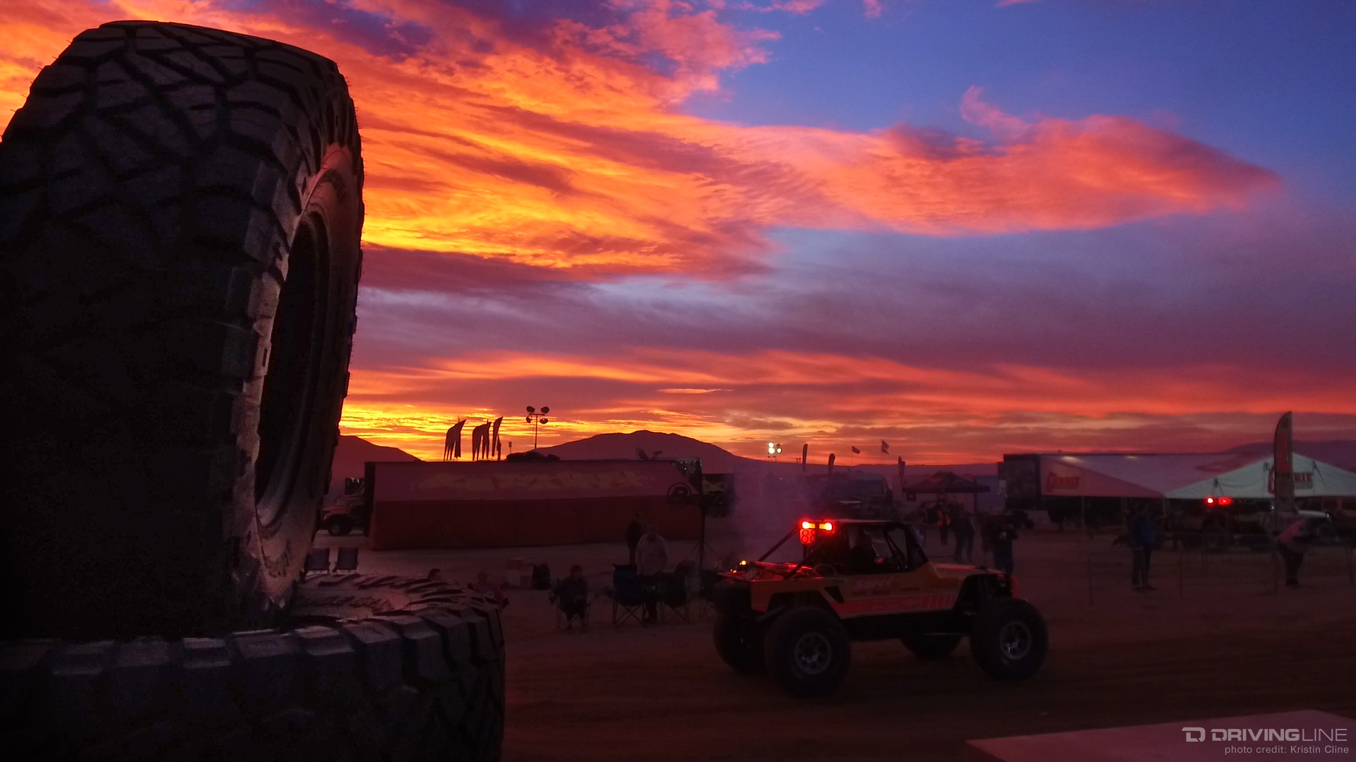 KOH Main Race Day - Johnson Valley Sunrise