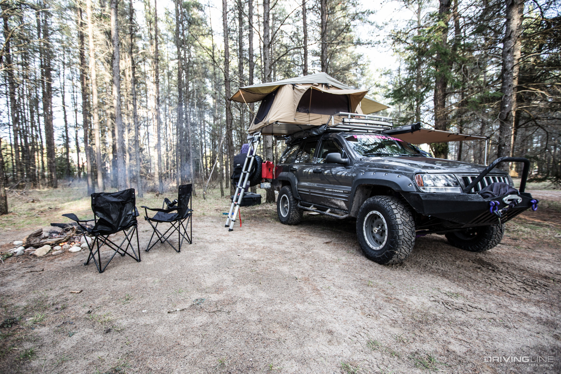 Overland Expedition Jeep WJ Camp
