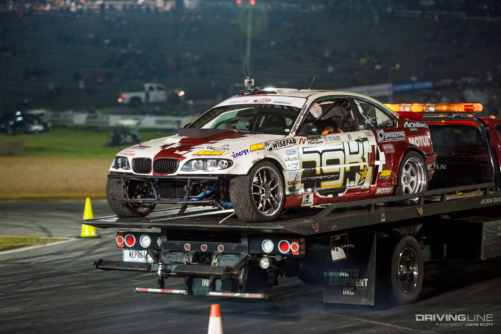 Kristaps Bluss towed